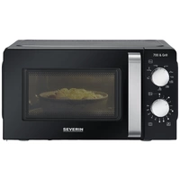Severin 7781 Mikrowelle Schwarz 700 W Timerfunktion, Grillfunktion Severin 7781 Mikrowelle Schwarz 700 W Timerfunktion, Grillfunktion