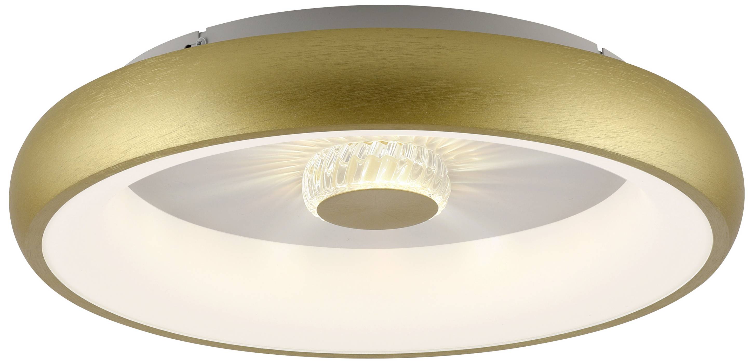 Just Light 14384-60 VERTIGO LED-Deckenleuchte LED 29W Messing