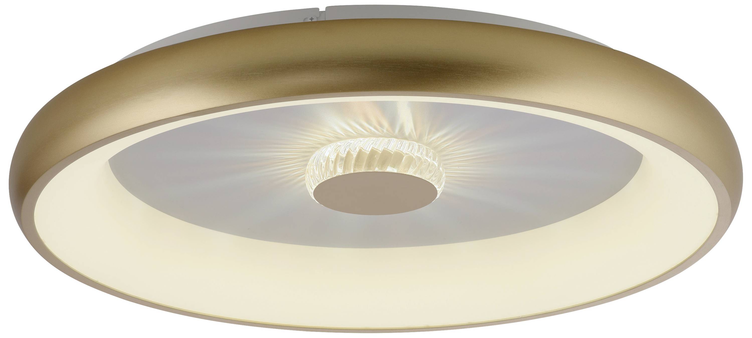 Just Light 14386-60 VERTIGO LED-Deckenleuchte LED 37W Messing
