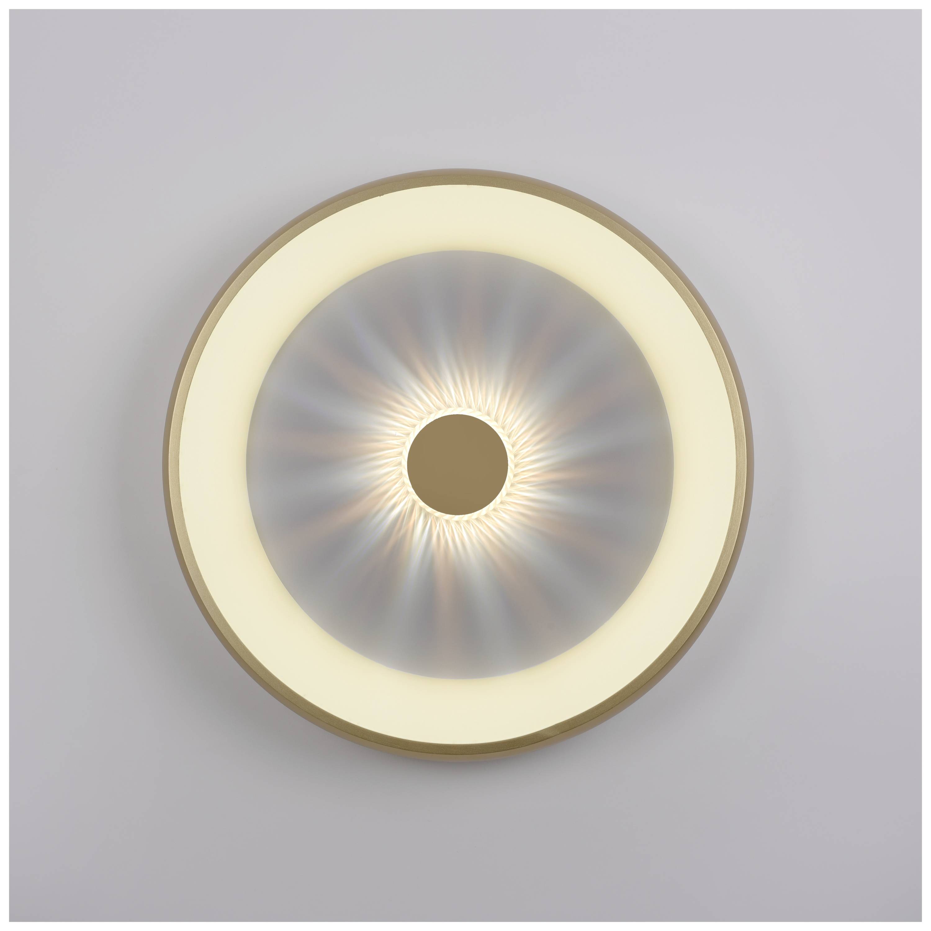 Just Light 14386-60 VERTIGO LED-Deckenleuchte LED 37W Messing