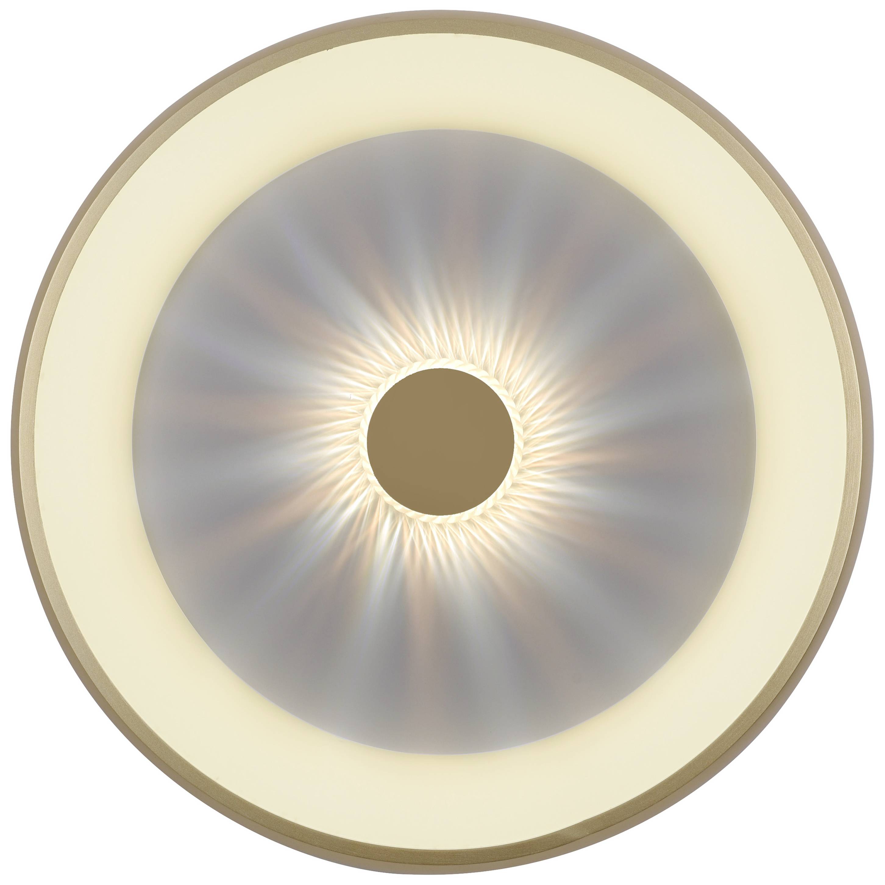 Just Light 14386-60 VERTIGO LED-Deckenleuchte LED 37W Messing