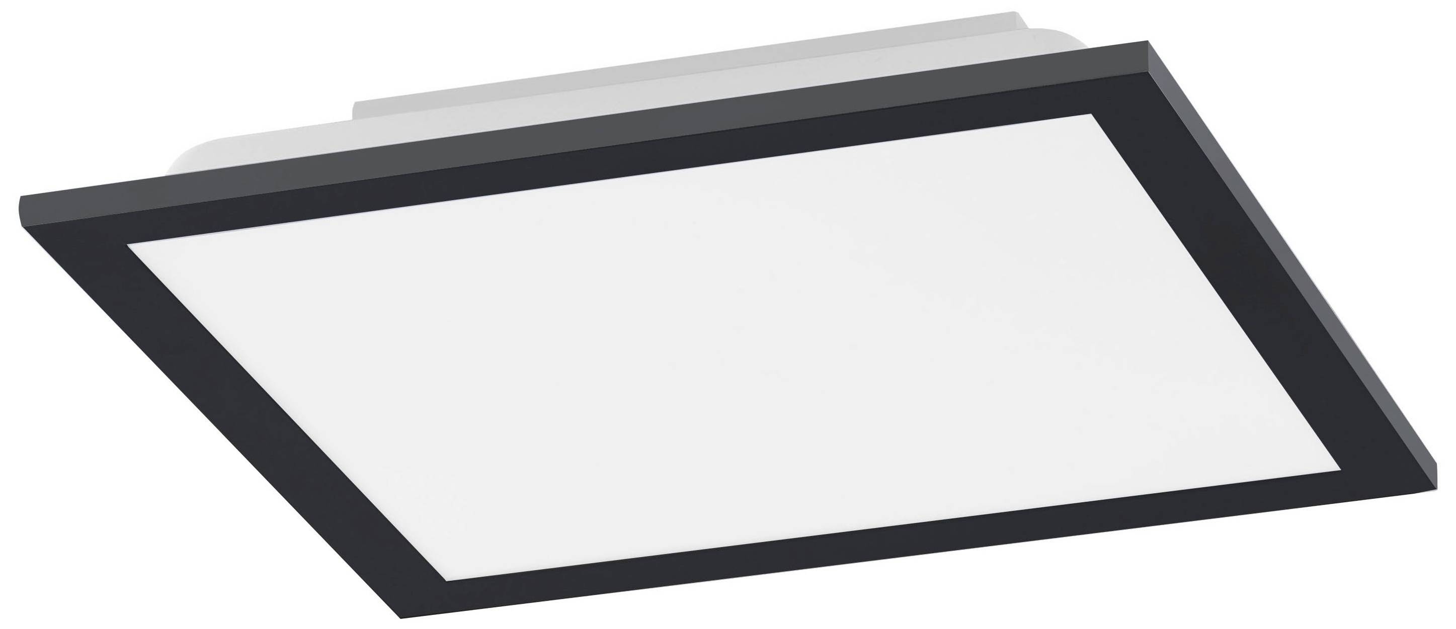 Just Light 14754-18 FLAT LED-Deckenleuchte LED 18W Schwarz