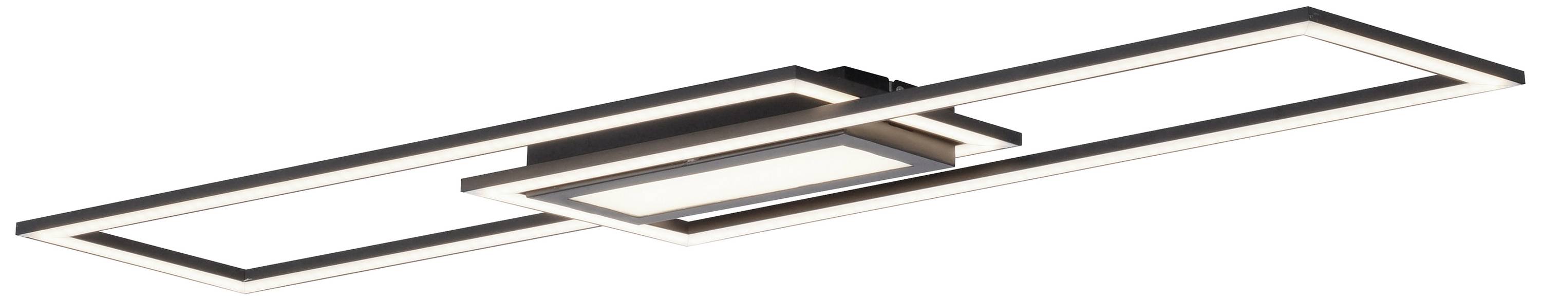 Just Light 14694-18 ASMIN LED-Deckenleuchte LED 45W Schwarz