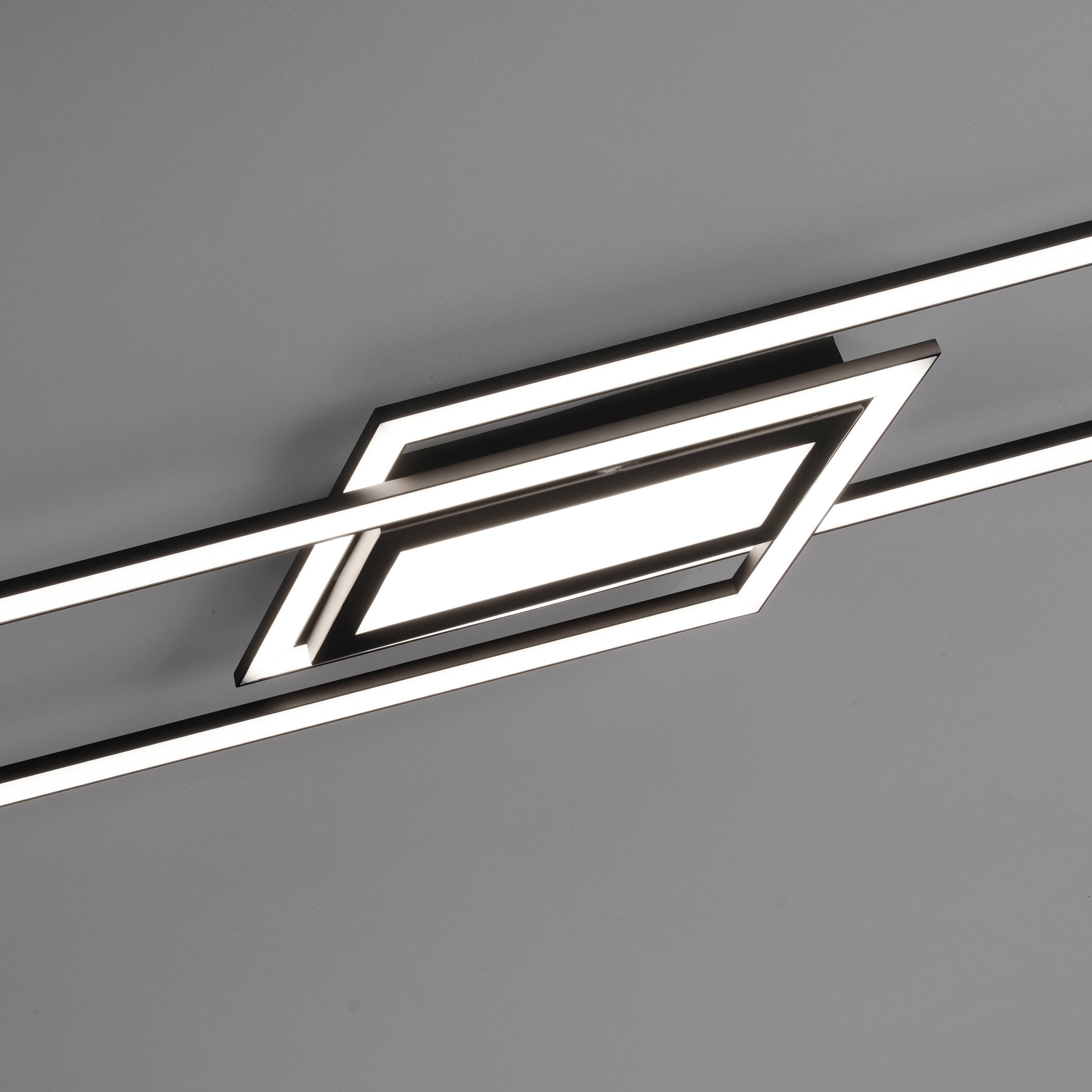 Just Light 14694-18 ASMIN LED-Deckenleuchte LED 45W Schwarz