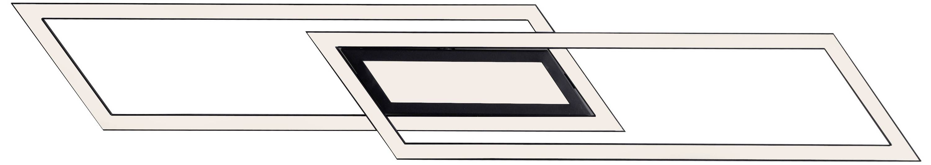 Just Light 14694-18 ASMIN LED-Deckenleuchte LED 45W Schwarz