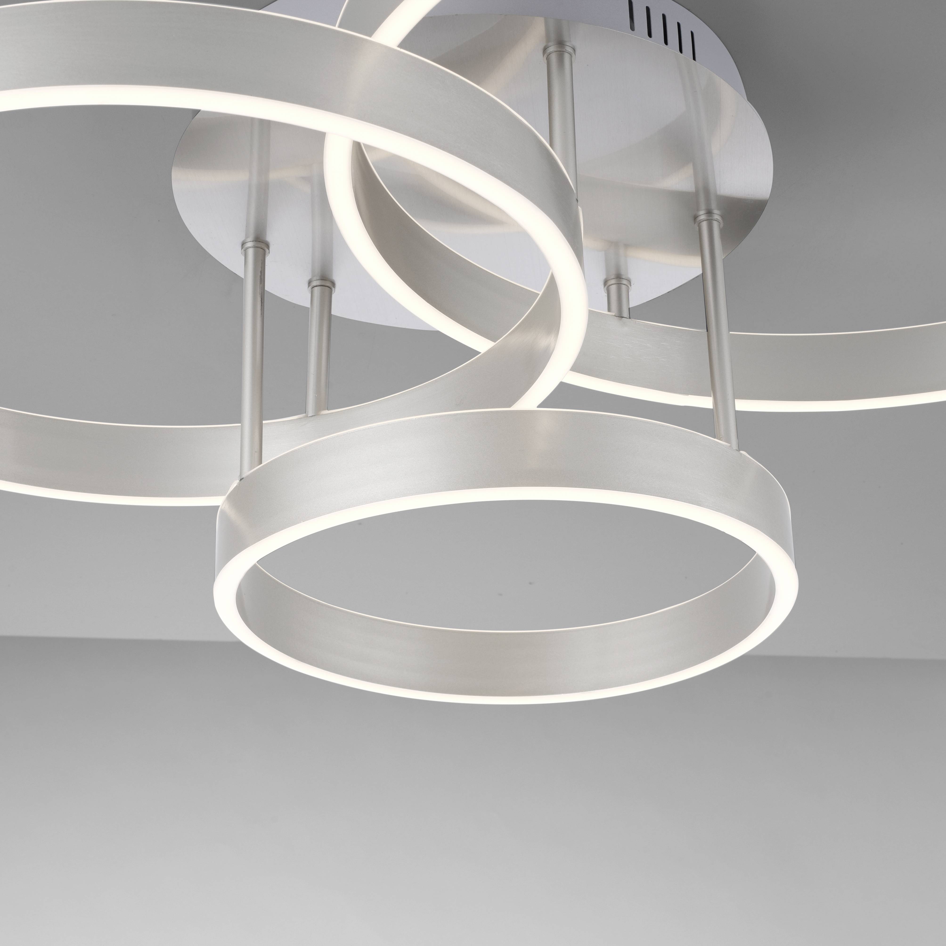 Just Light 15157-55 LILLUTI LED-Deckenleuchte LED 26 W, 26W Stahl