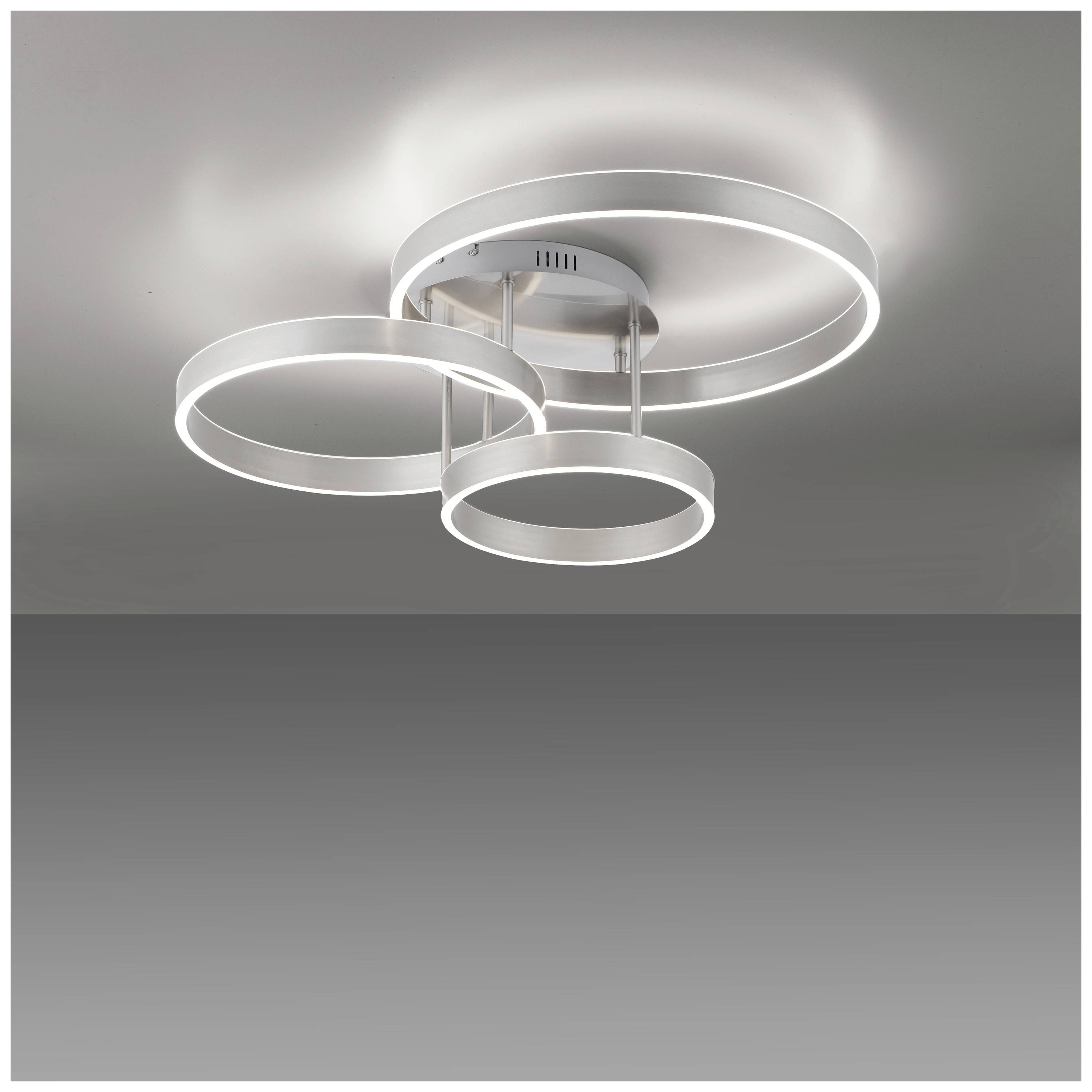 Just Light 15157-55 LILLUTI LED-Deckenleuchte LED 26 W, 26W Stahl