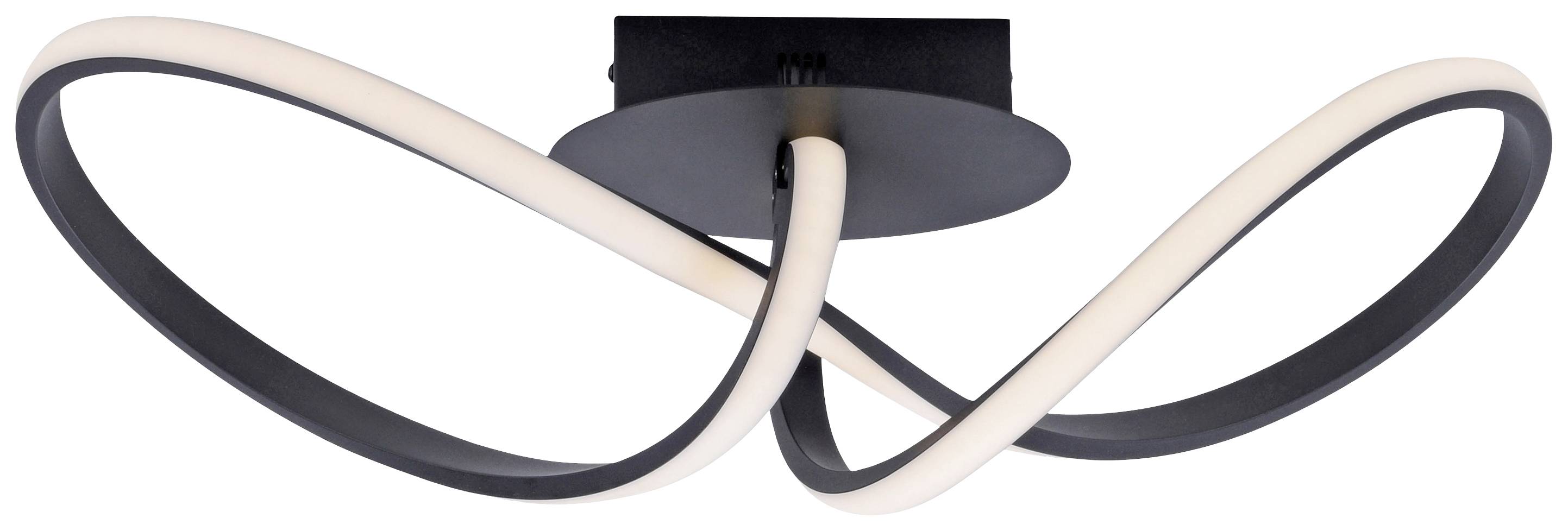 Just Light 15403-18 MARIA LED-Deckenleuchte LED 15.5W Schwarz