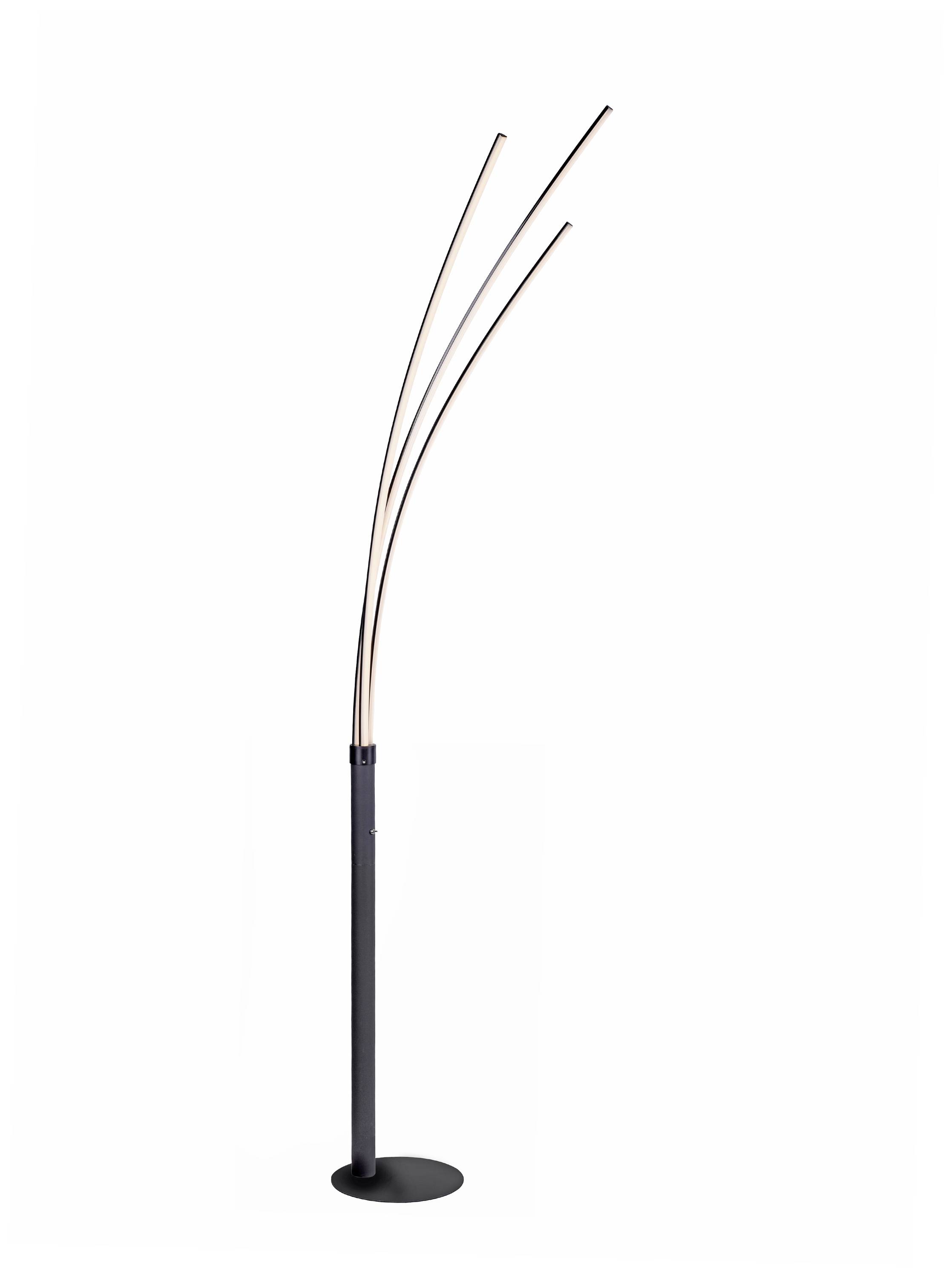 Just Light MAJA 15383-18 LED-Standleuchte LED 6.2 W, 6.8 W, 5.6W Schwarz