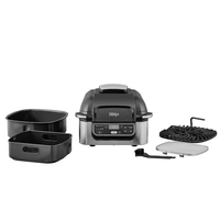 Ninja AG301EU Elektro Grill Heißluft-Funktion Schwarz, Silber (matt) Ninja AG301EU Elektro Grill Heißluft-Funktion Schwarz, Silber (matt)