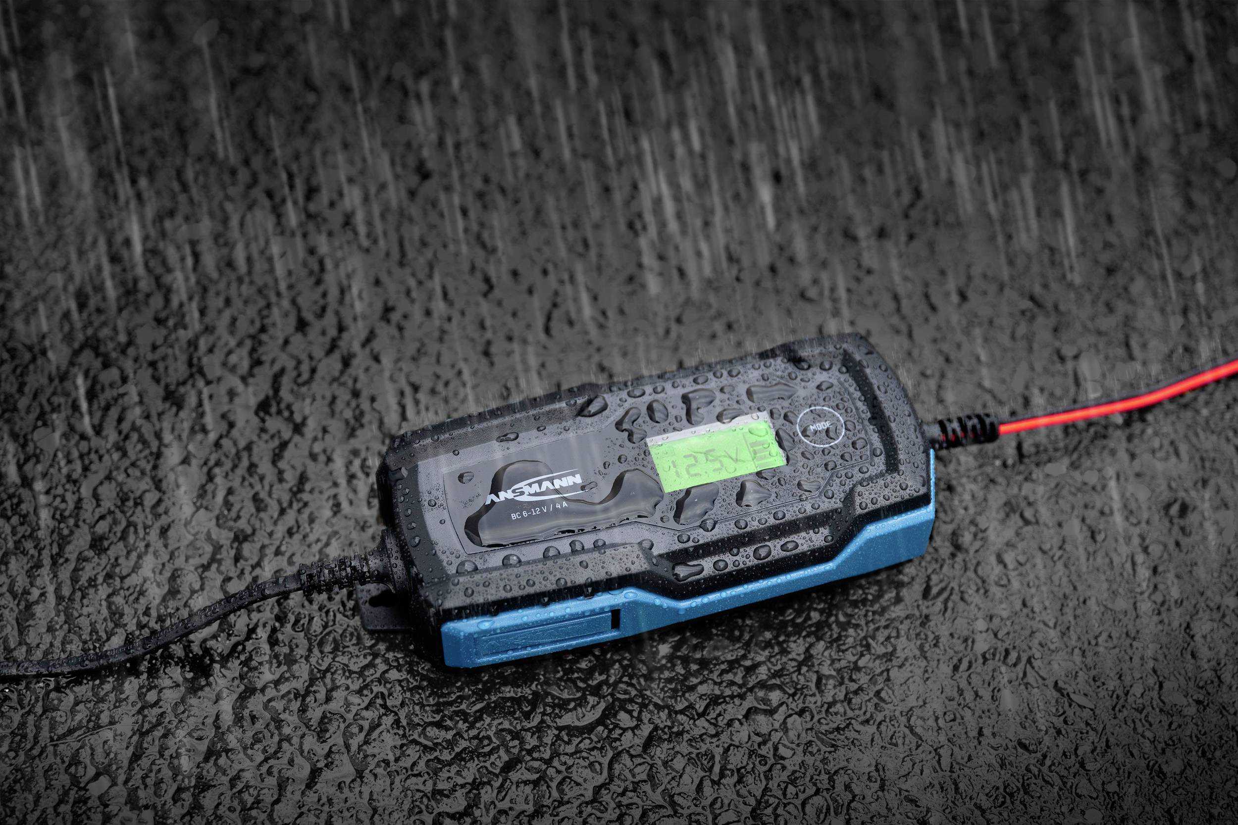 Ansmann BC 6-12V / 4 A 1001-0144 Kfz-Ladegerät, Werkstattladegerät, Batterieüberwachung, Kfz-Batterietester 6 V, 12 V 2 A 4 A