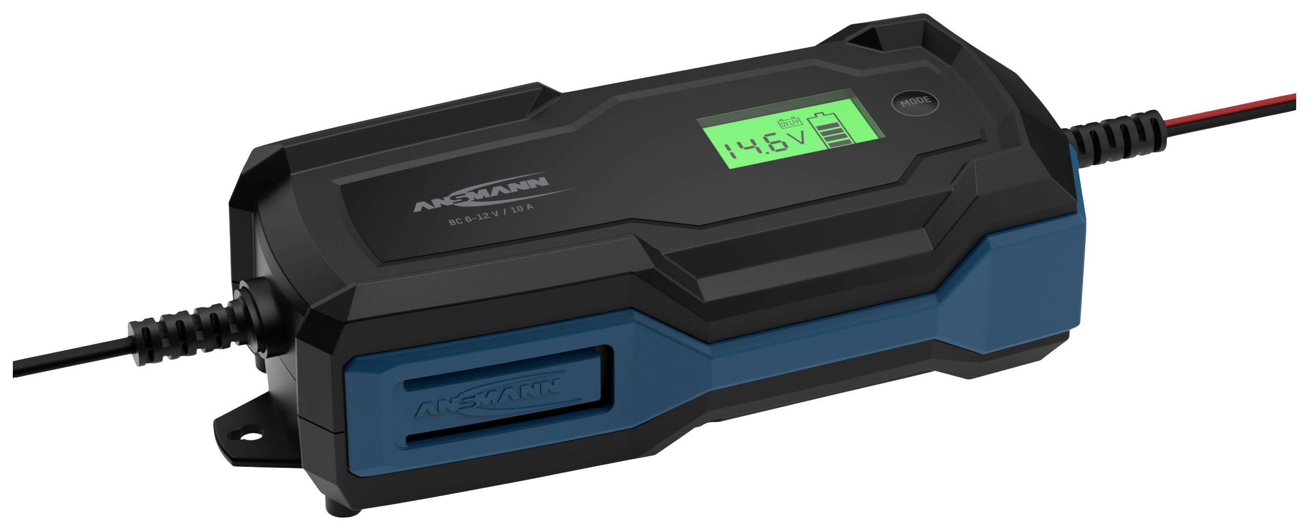 Ansmann BC 6-12V / 10A 1001-0146 Kfz-Ladegerät, Werkstattladegerät, Batterieüberwachung, Kfz-Batterietester 6 V, 12V 2A 10A