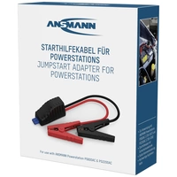 Ansmann Powerstation Jumpstart Adapter PS600AC PS2200AC Starthilfekabel 8.37mm² ABS, PVC 0.50m mit Kunststoffzangen, mit Ansmann Powerstation Jumpstart Adapter PS600AC PS2200AC Starthilfekabel 8.37mm² ABS, PVC 0.50m mit Kunststoffzangen, mit