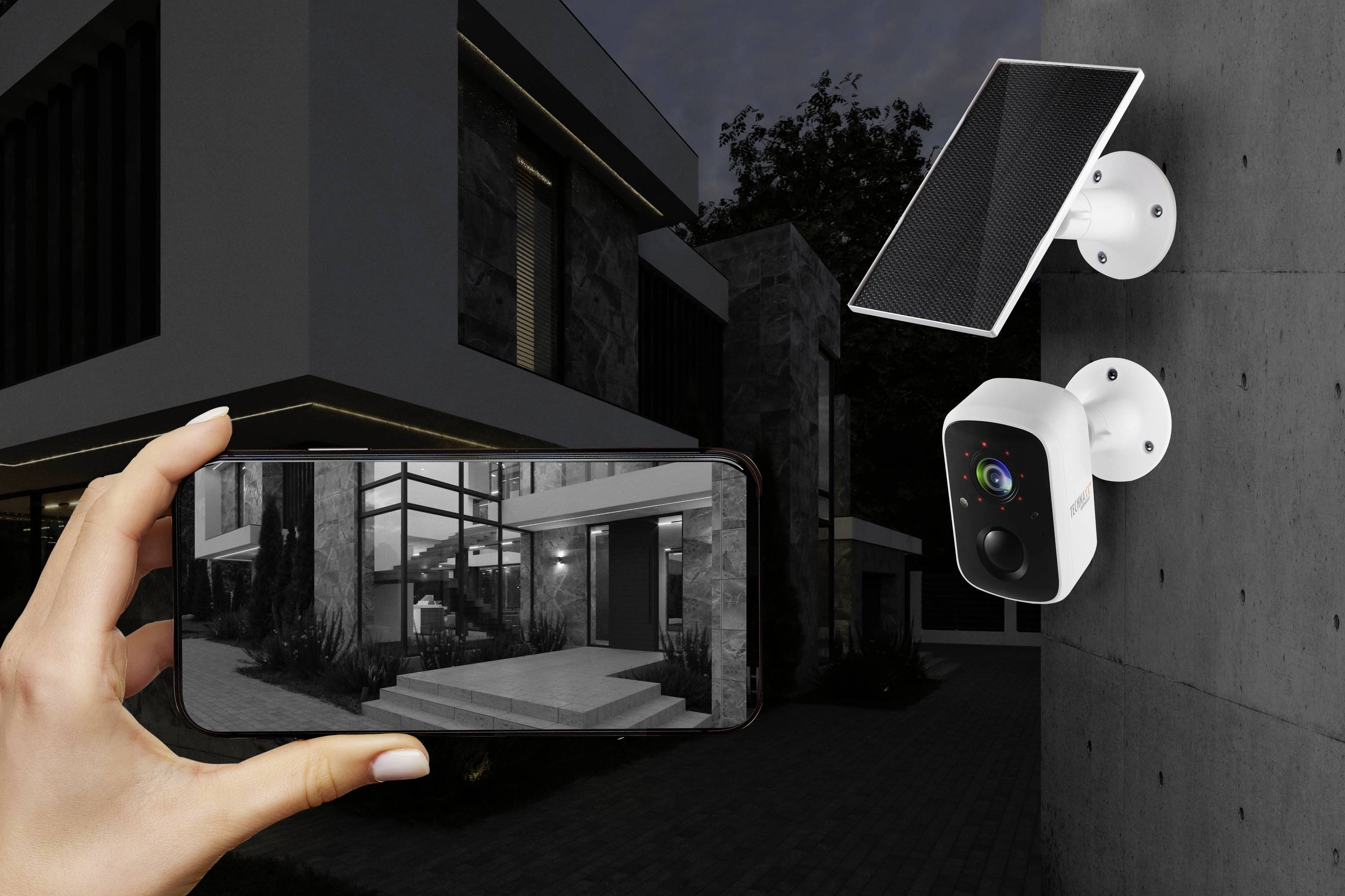 Technaxx TX-244 5070 WLAN, Kabellos IP Mini-Überwachungskamera