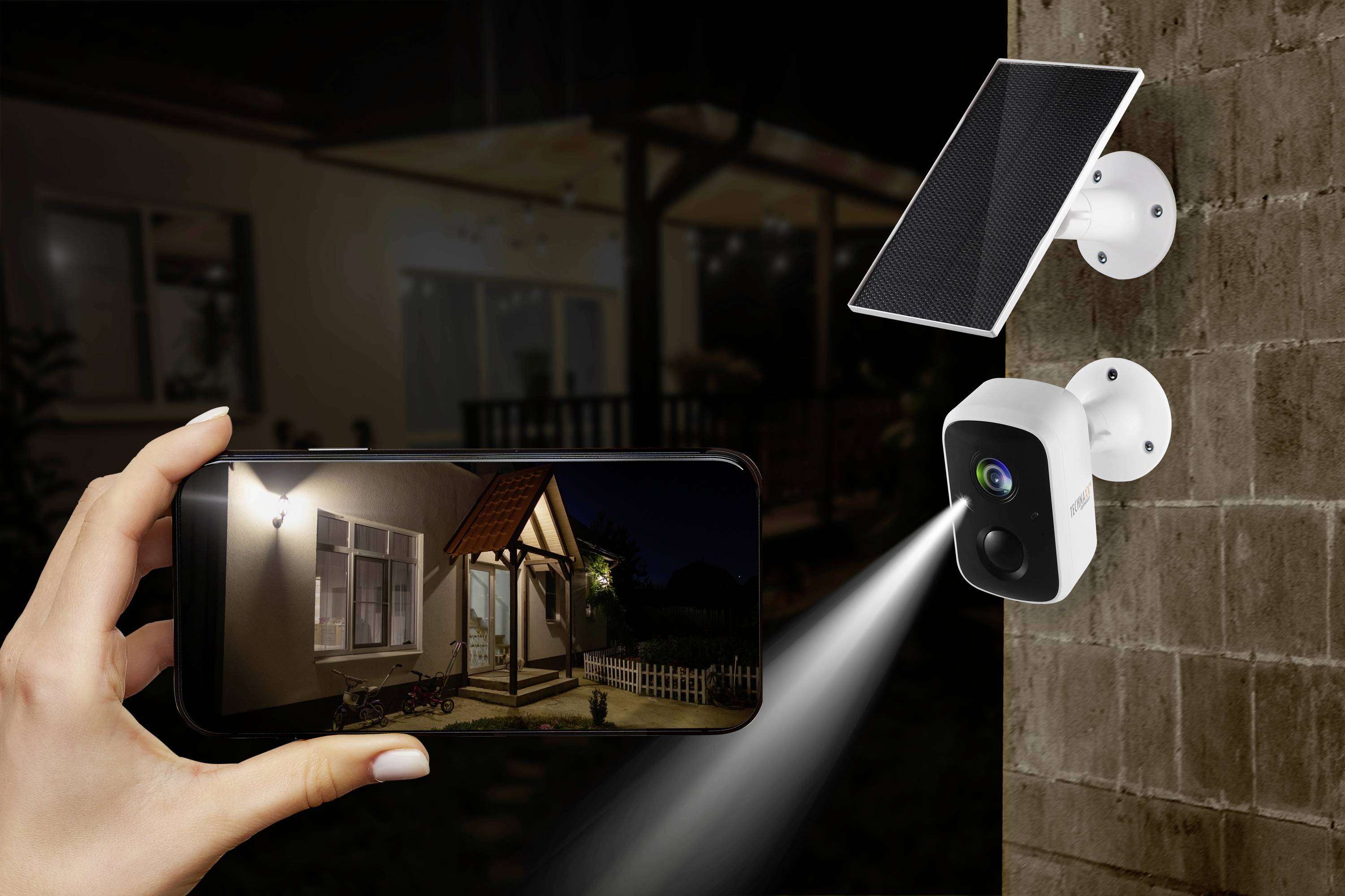 Technaxx TX-244 5070 WLAN, Kabellos IP Mini-Überwachungskamera