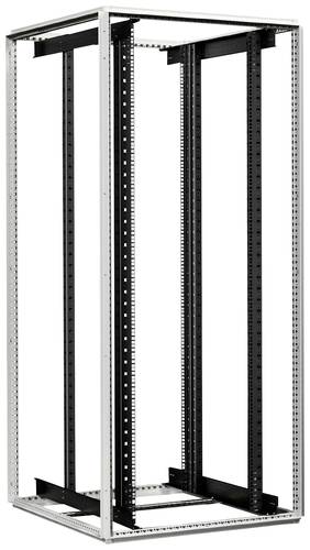 Rittal 1182095 Netzwerkschrank-Schienen (B x H x T) 800 x 2000 x 1000mm 42 HE Grau