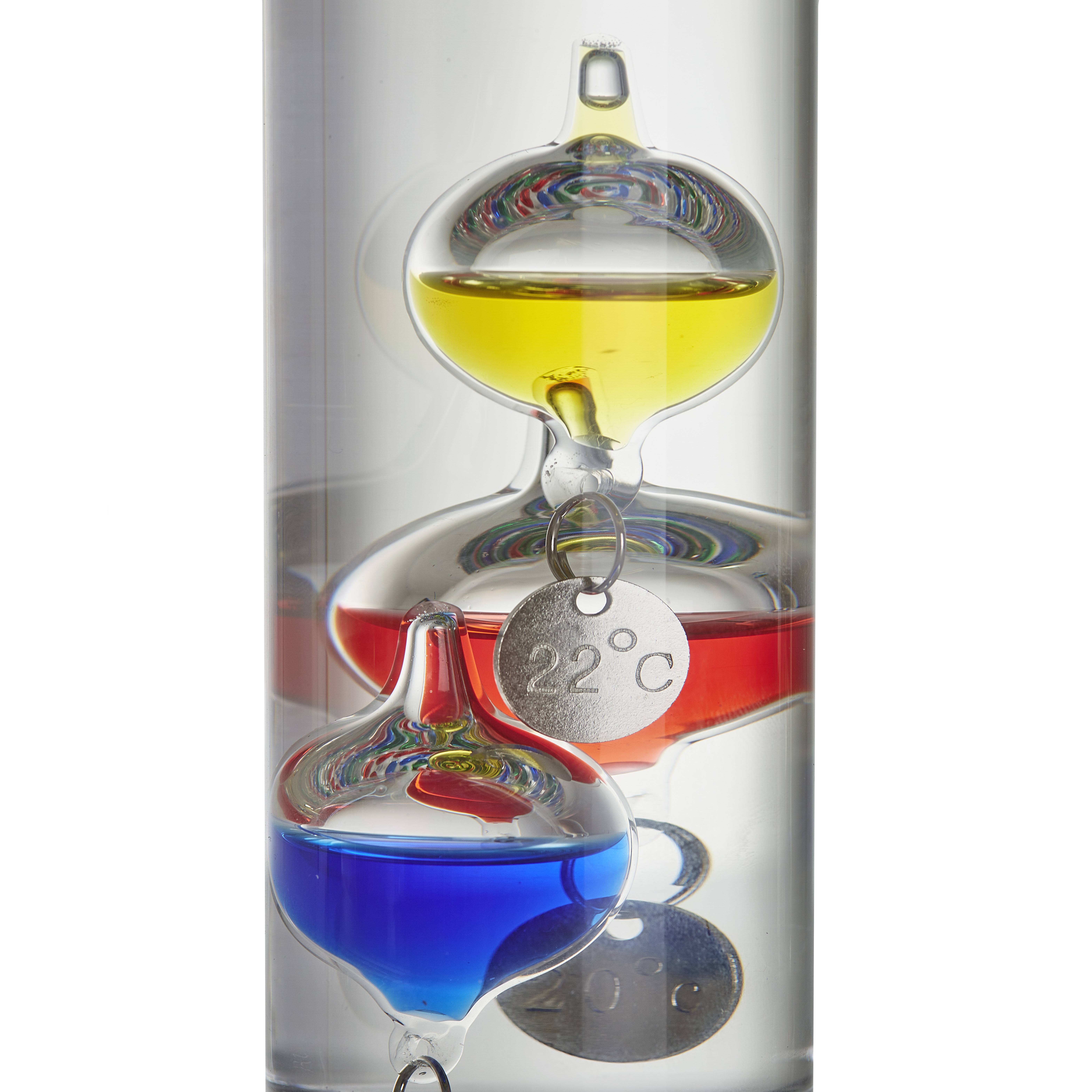 TFA Dostmann Flüssigkeitsthermometer GALILEO GALILEI Thermometer Transparent 18.1018.01.54