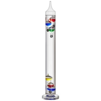 TFA Dostmann Flüssigkeitsthermometer GALILEO GALILEI Thermometer Transparent 18.1019.01.54 TFA Dostmann Flüssigkeitsthermometer GALILEO GALILEI Thermometer Transparent 18.1019.01.54