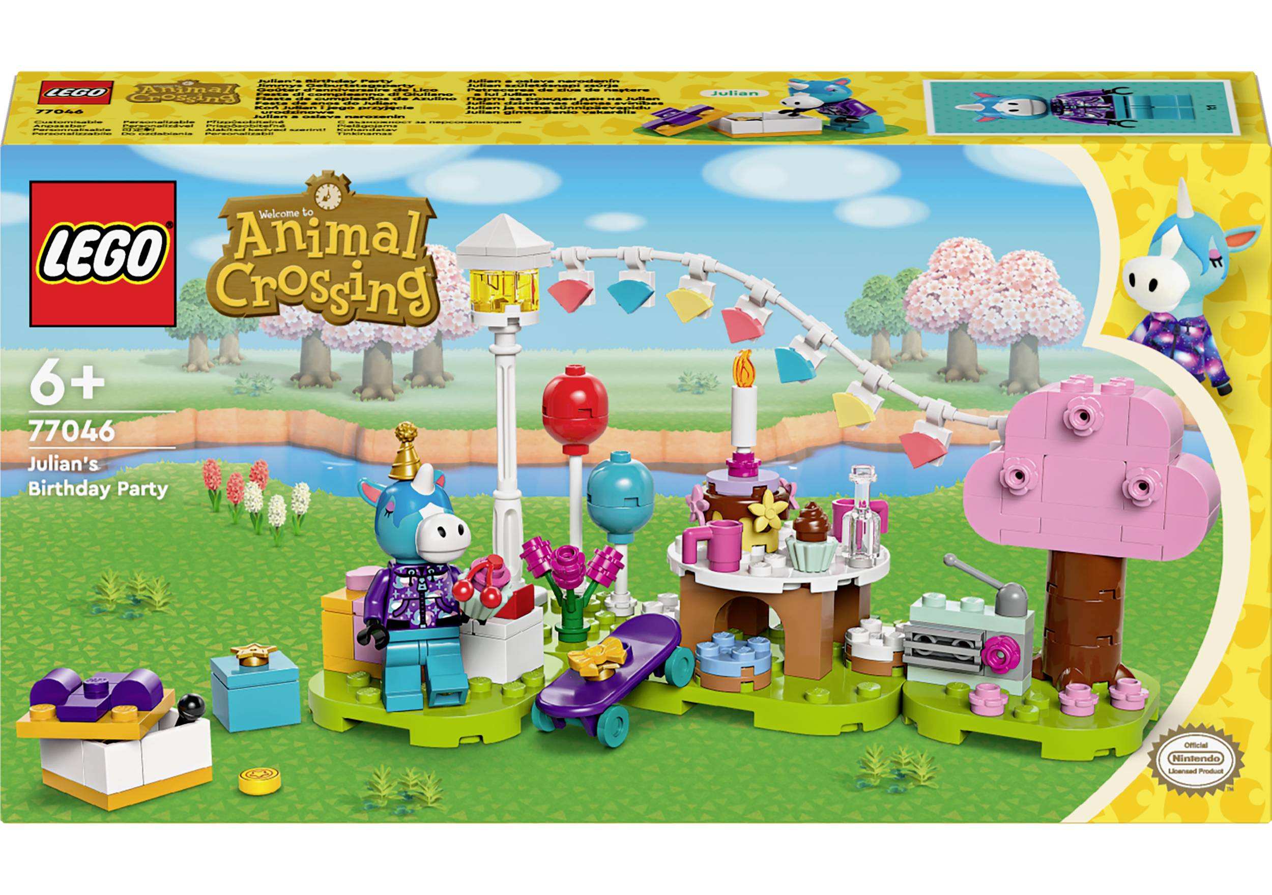 77046 LEGO® Animal Crossing Jimmys Geburtstagsparty
