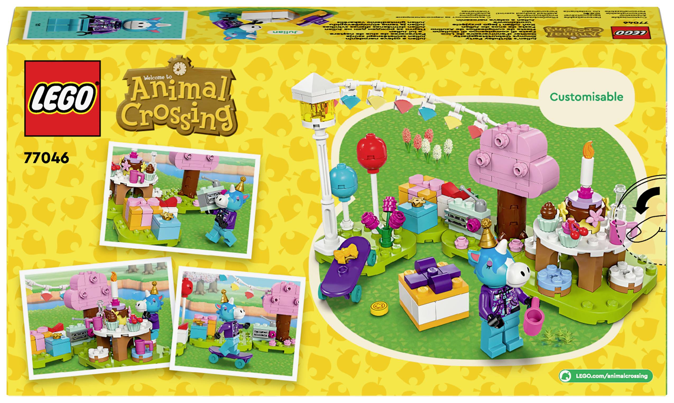77046 LEGO® Animal Crossing Jimmys Geburtstagsparty