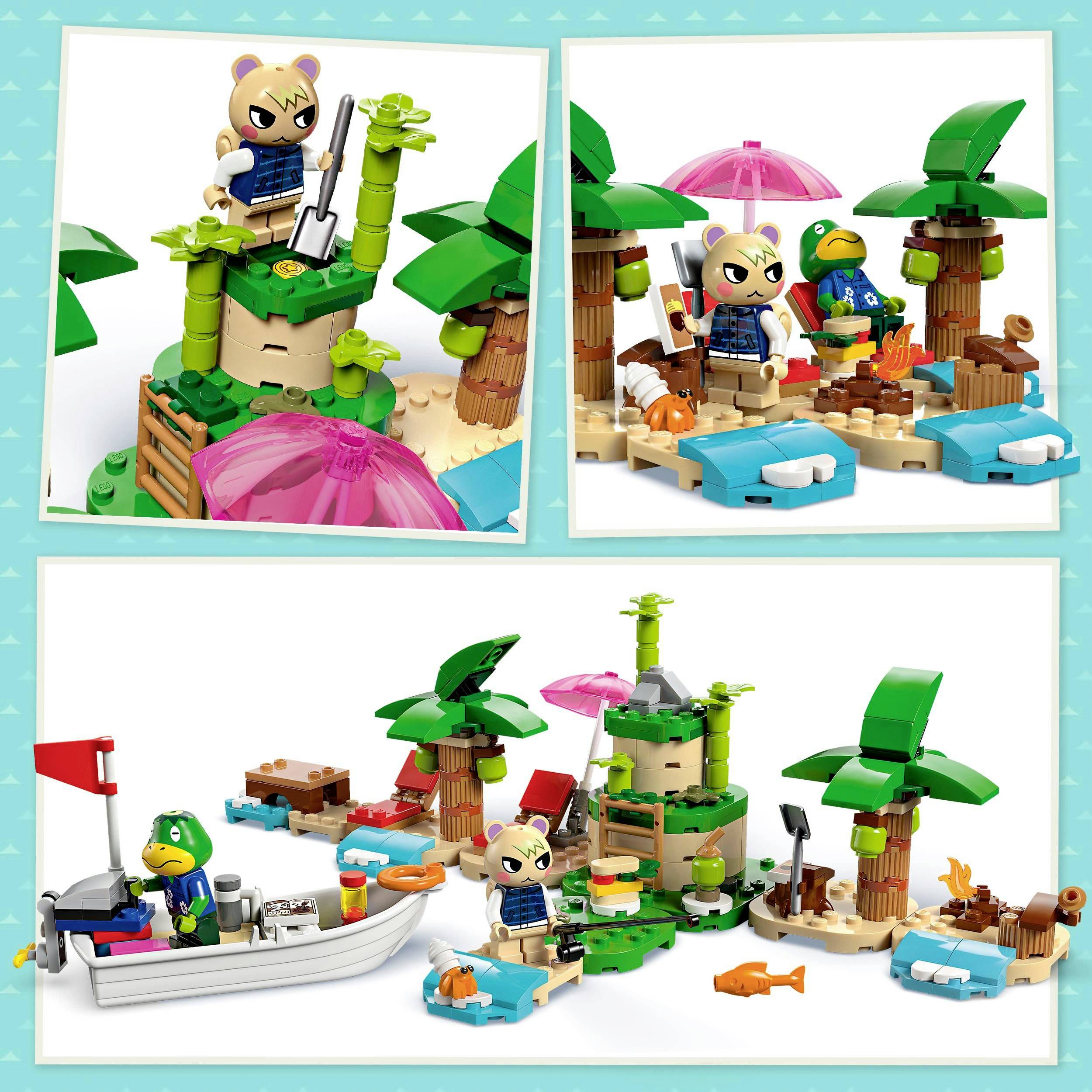 77048 LEGO® Animal Crossing Käptens Insel-Bootstour