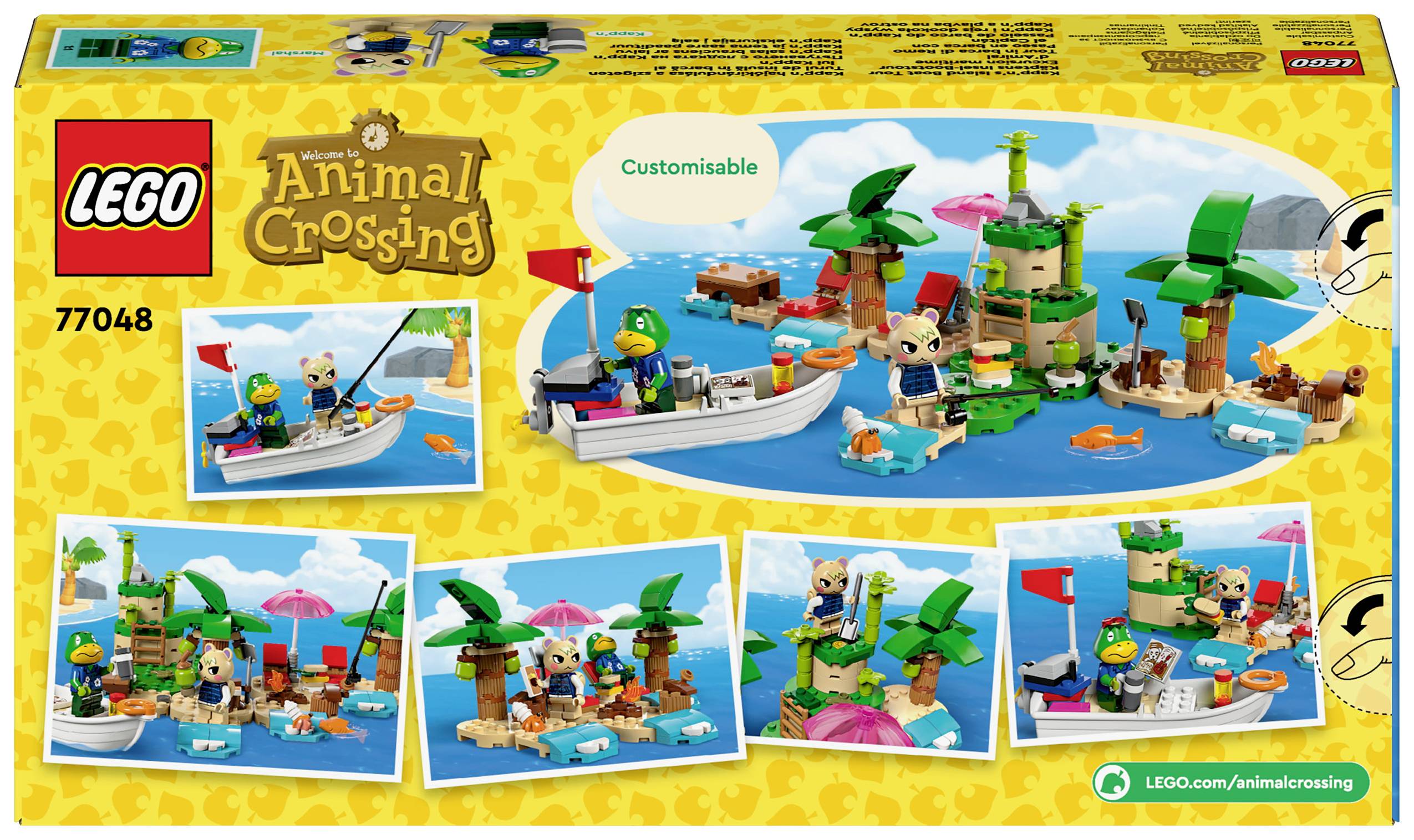 77048 LEGO® Animal Crossing Käptens Insel-Bootstour