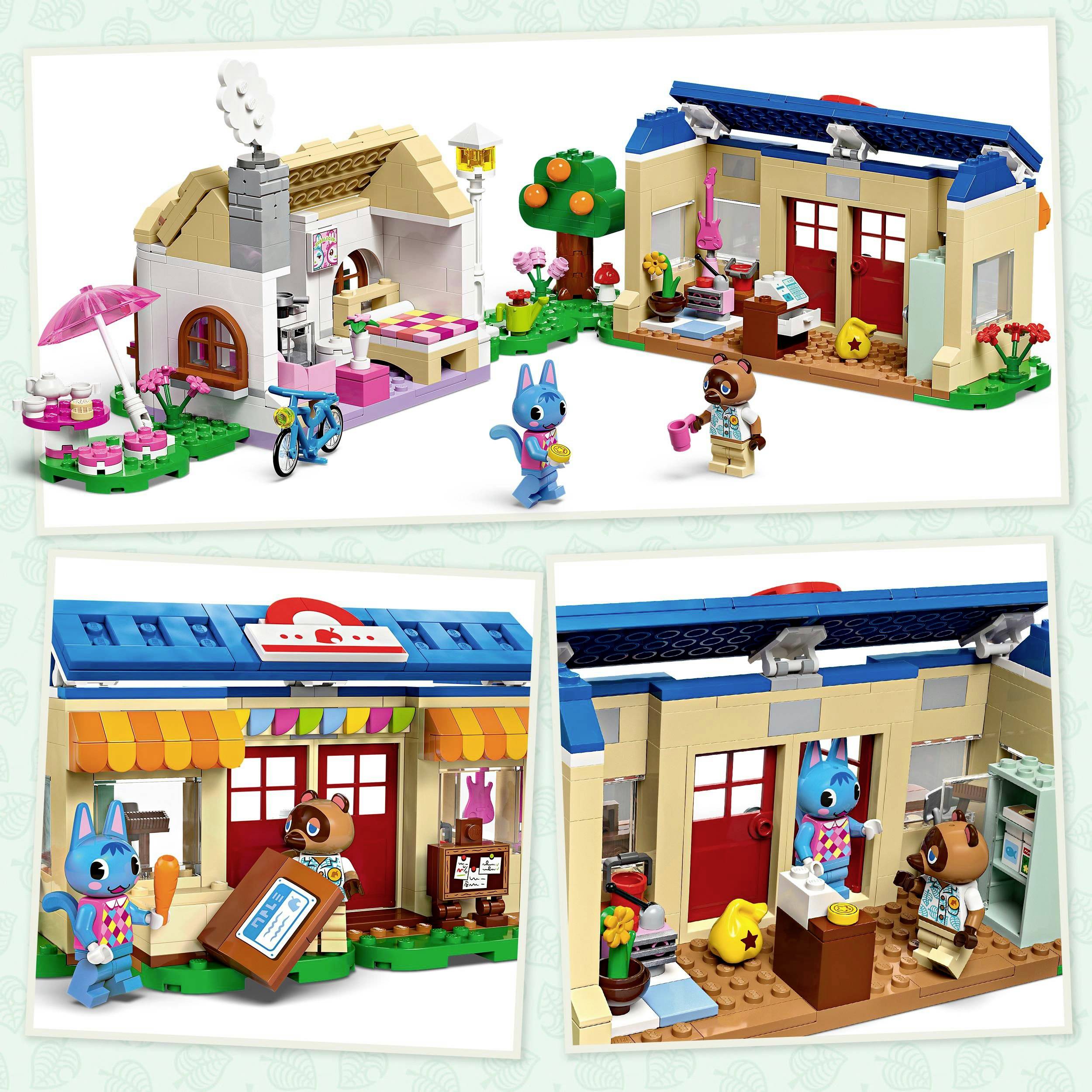 77050 LEGO® Animal Crossing Nooks Laden und Sophies Haus