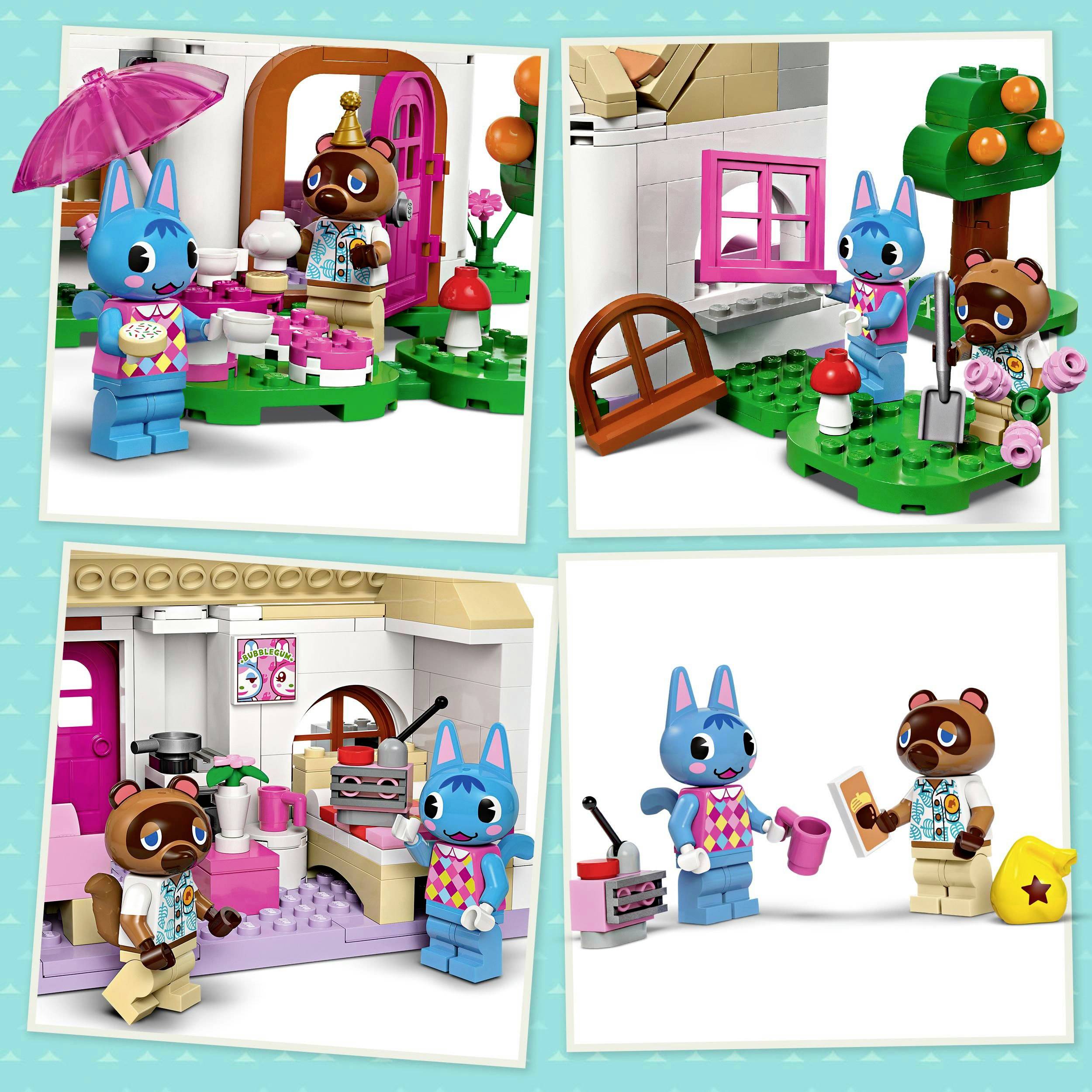 77050 LEGO® Animal Crossing Nooks Laden und Sophies Haus
