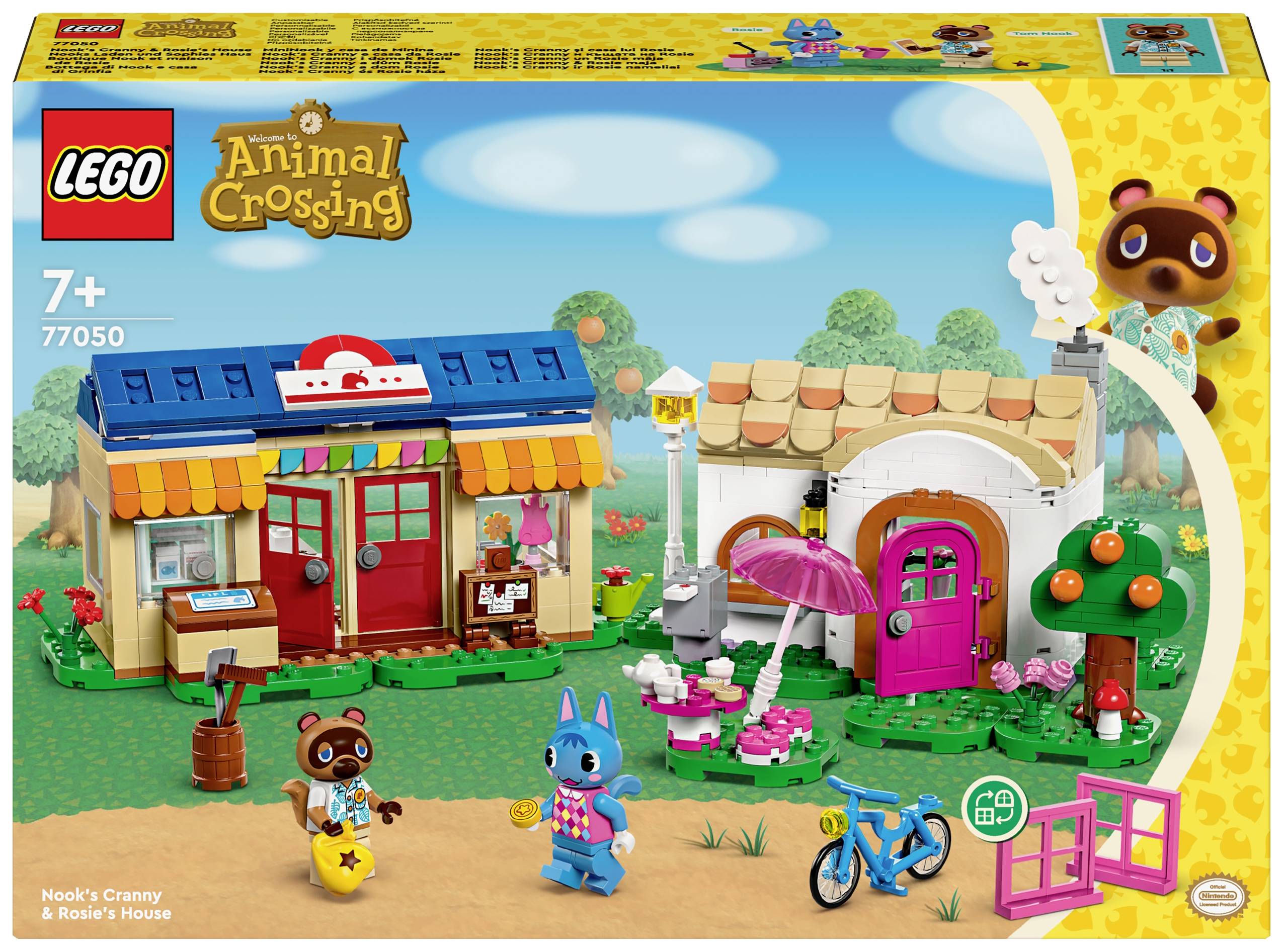 77050 LEGO® Animal Crossing Nooks Laden und Sophies Haus