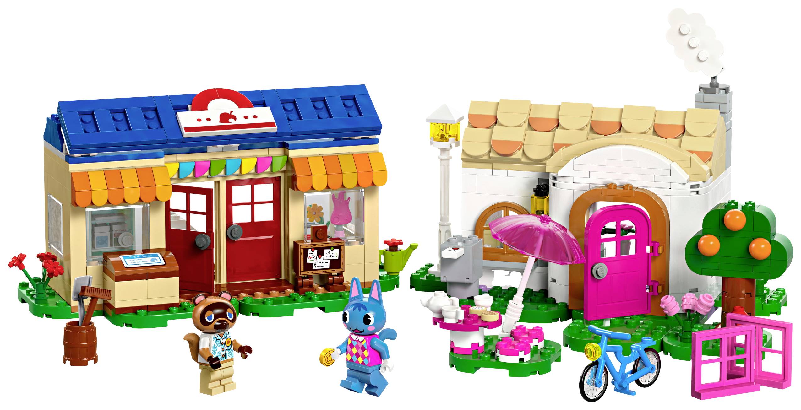 LEGO® Animal Crossing™ 77050 Nooks Laden und Sophies Haus