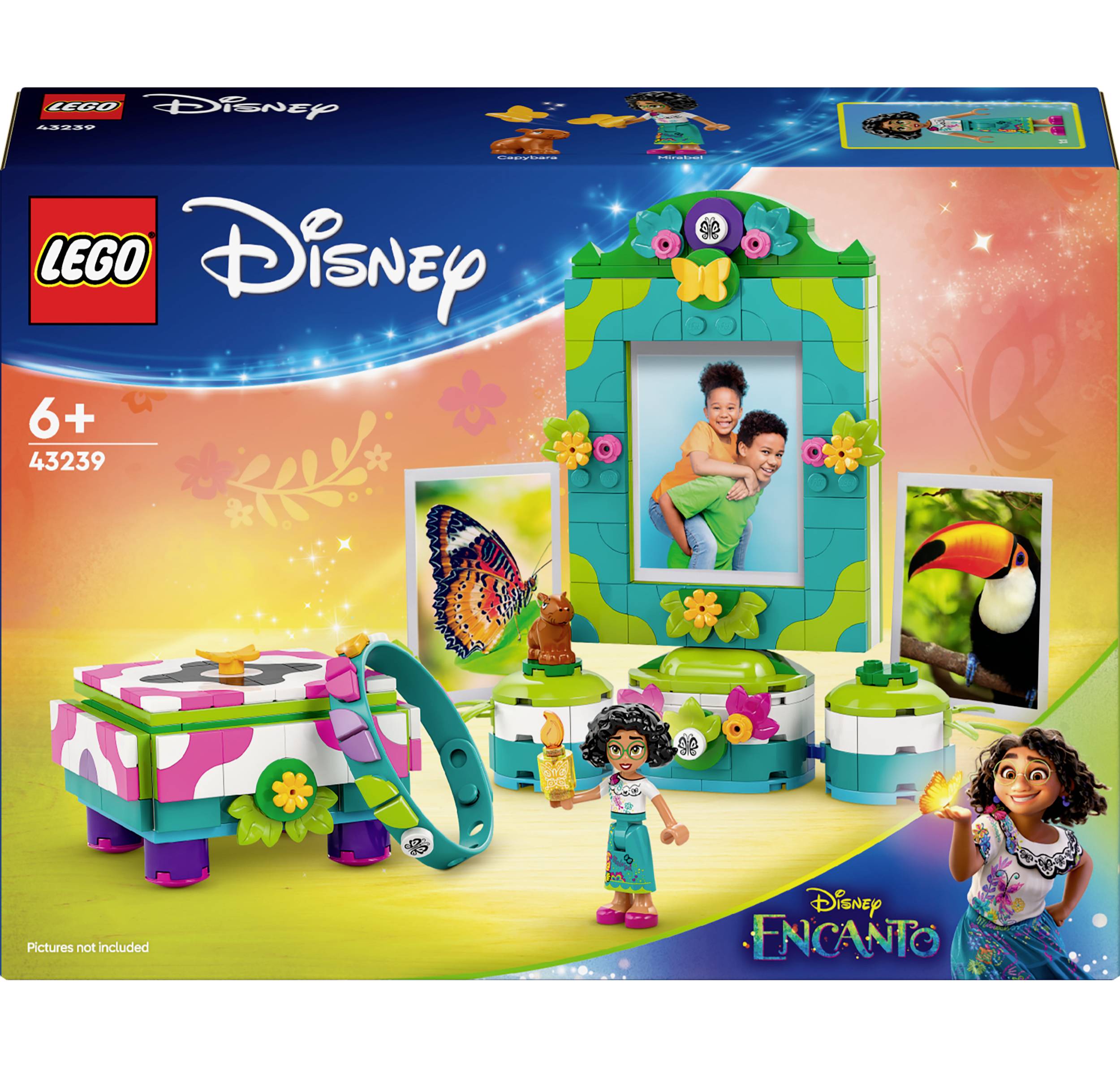 43239 LEGO® DISNEY Mirabels Fotorahmen und Schmuckkassette