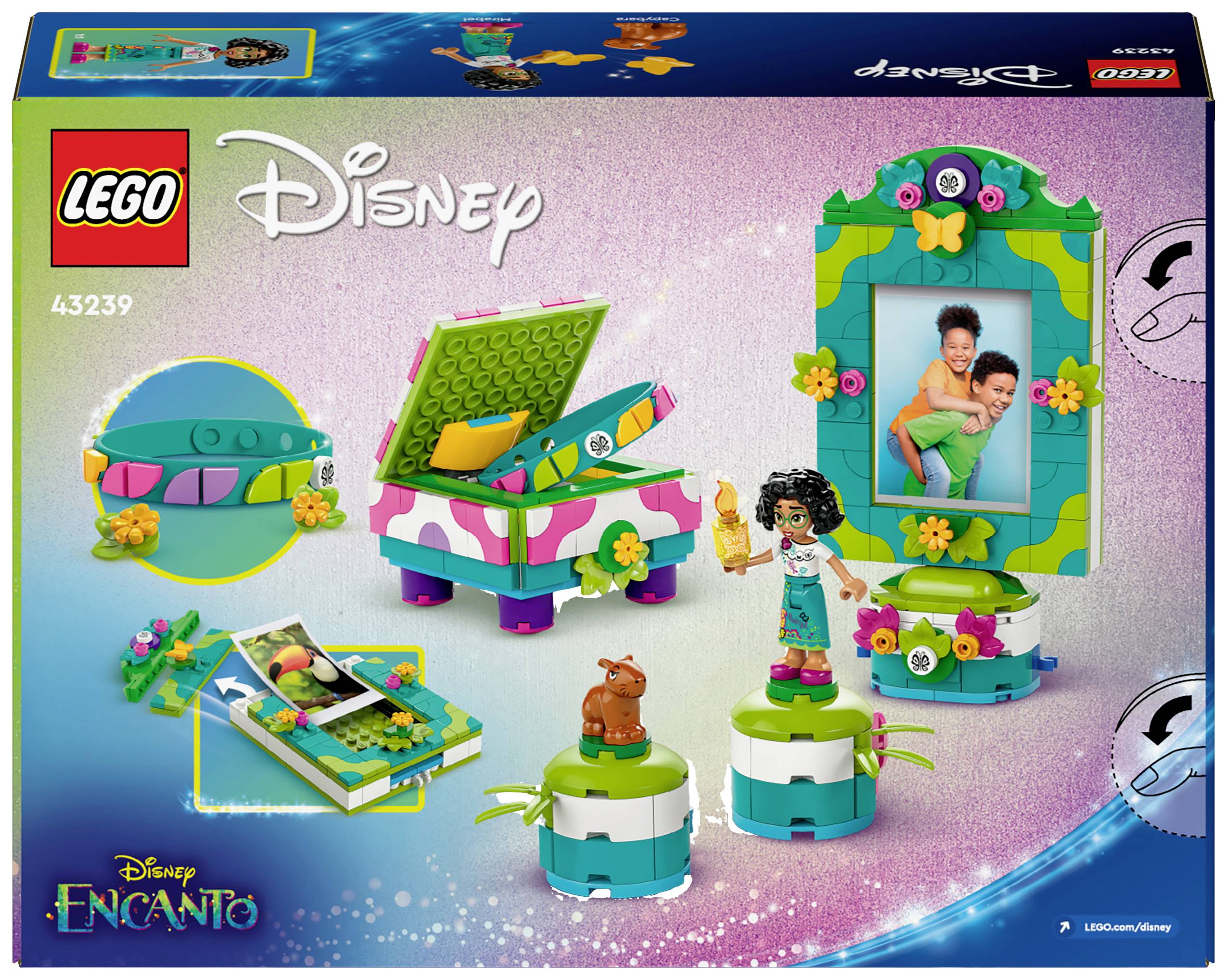 43239 LEGO® DISNEY Mirabels Fotorahmen und Schmuckkassette