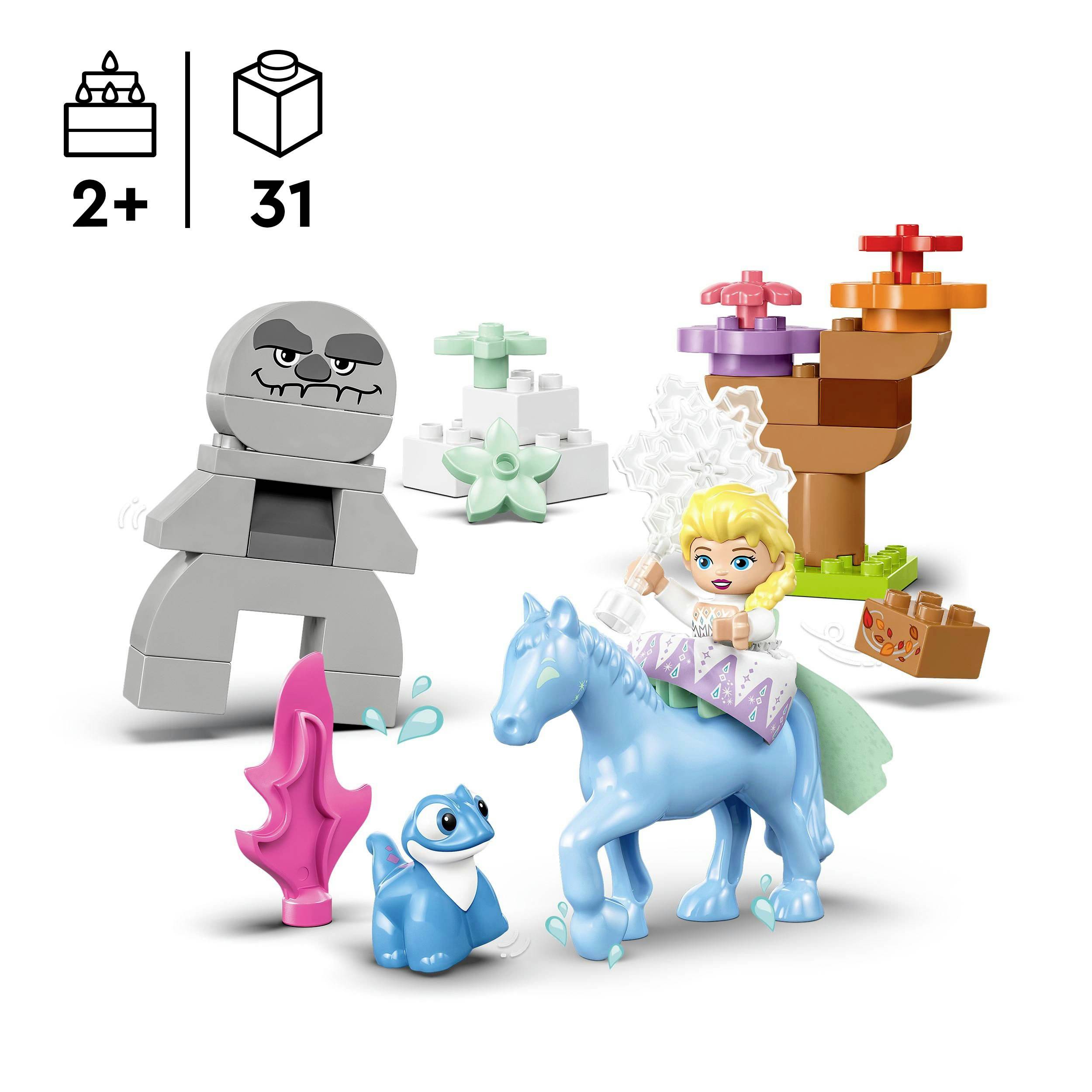 10418 LEGO® DUPLO® Elsa und Bruni im Zauberwald
