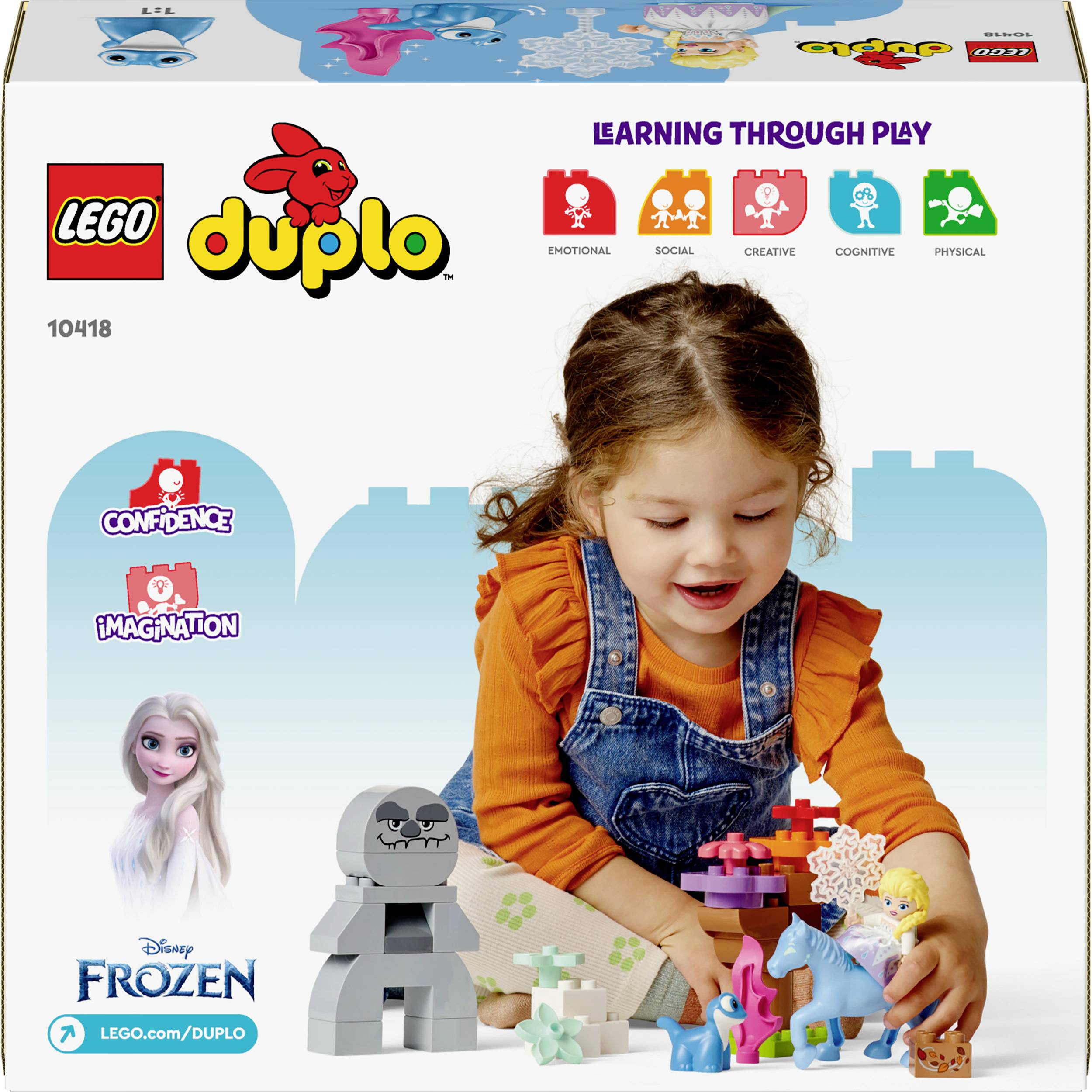 10418 LEGO® DUPLO® Elsa und Bruni im Zauberwald