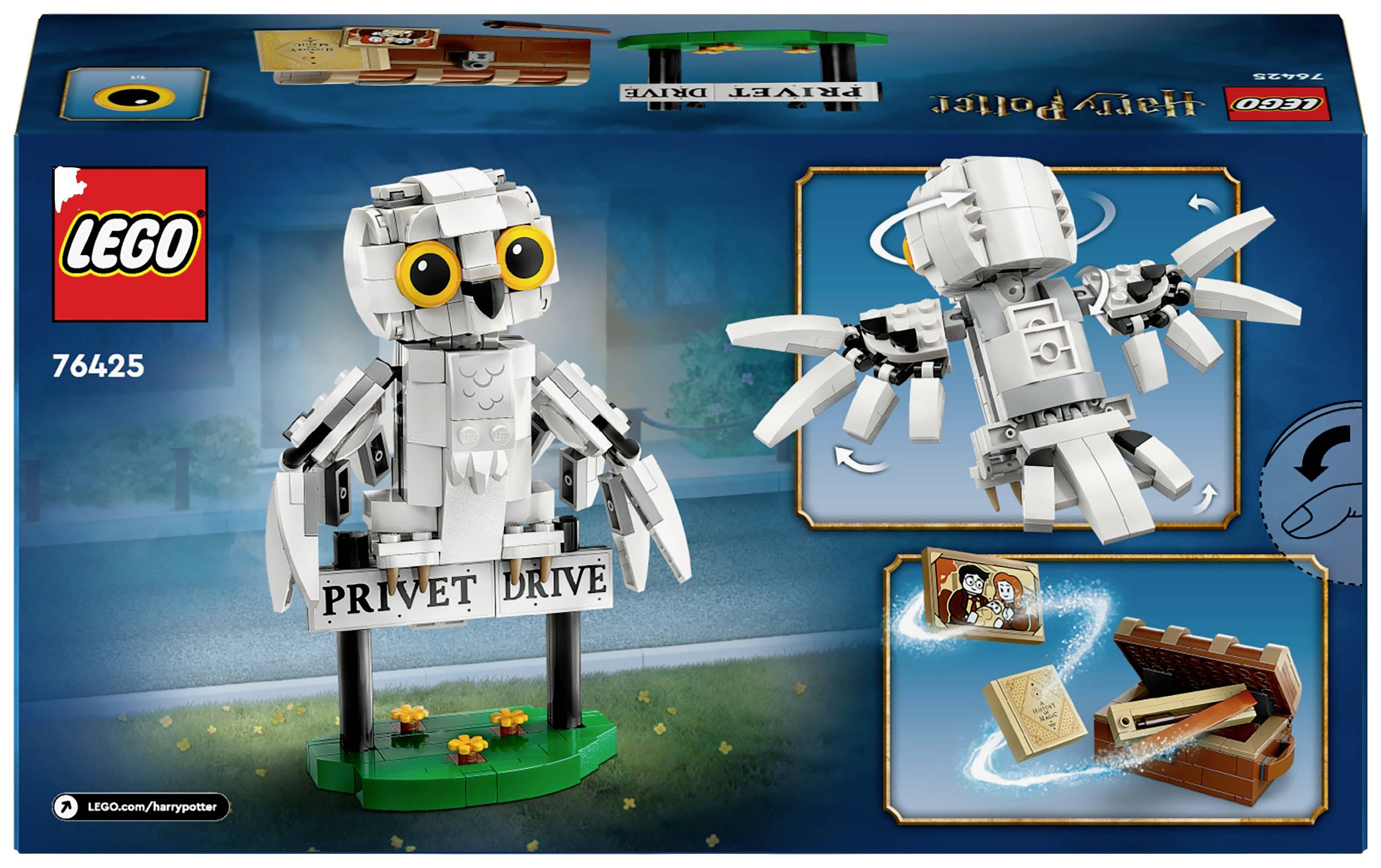 76425 LEGO® HARRY POTTER™ Hedwig™ im Ligusterweg 4