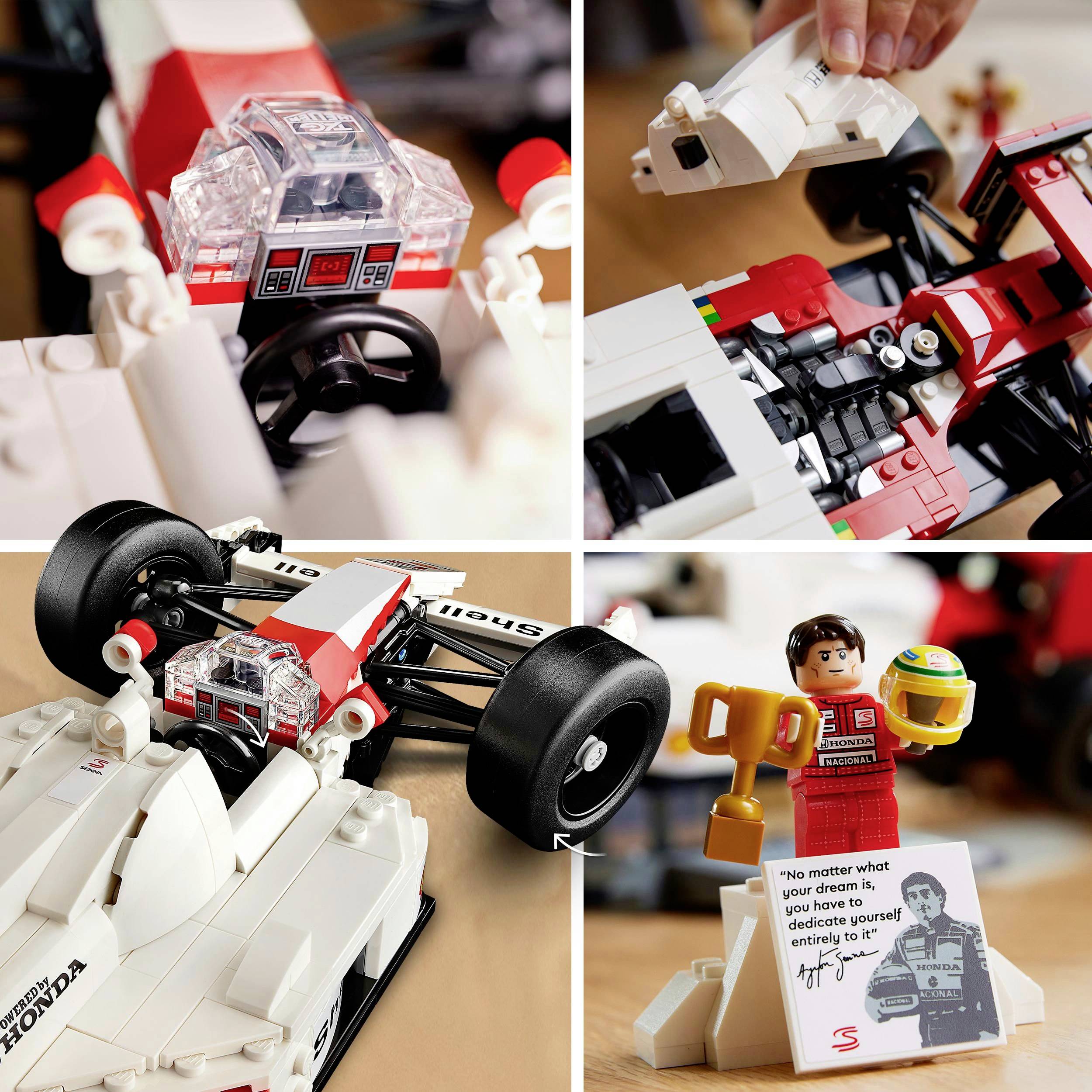 LEGO® ICONS™ 10330 McLaren MP4/4 & Ayrton Senna