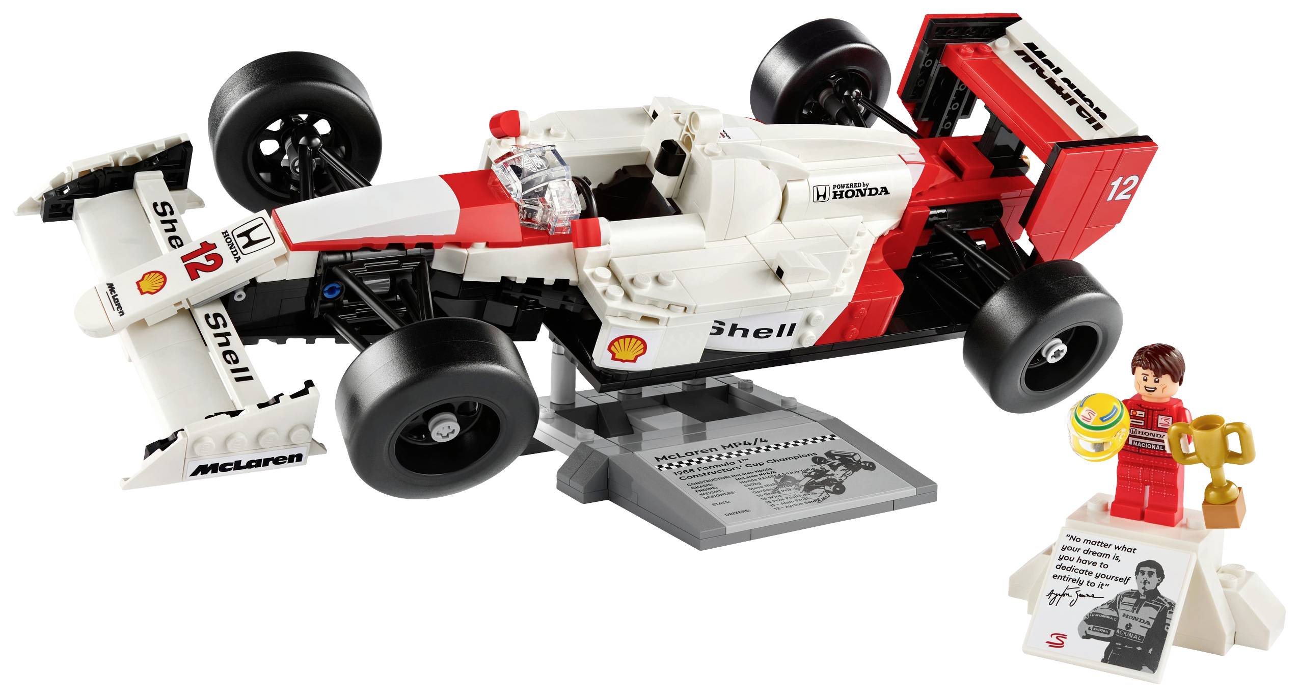 10330 LEGO® ICONS™ McLaren MP4/4 &amp; Ayrton Senna