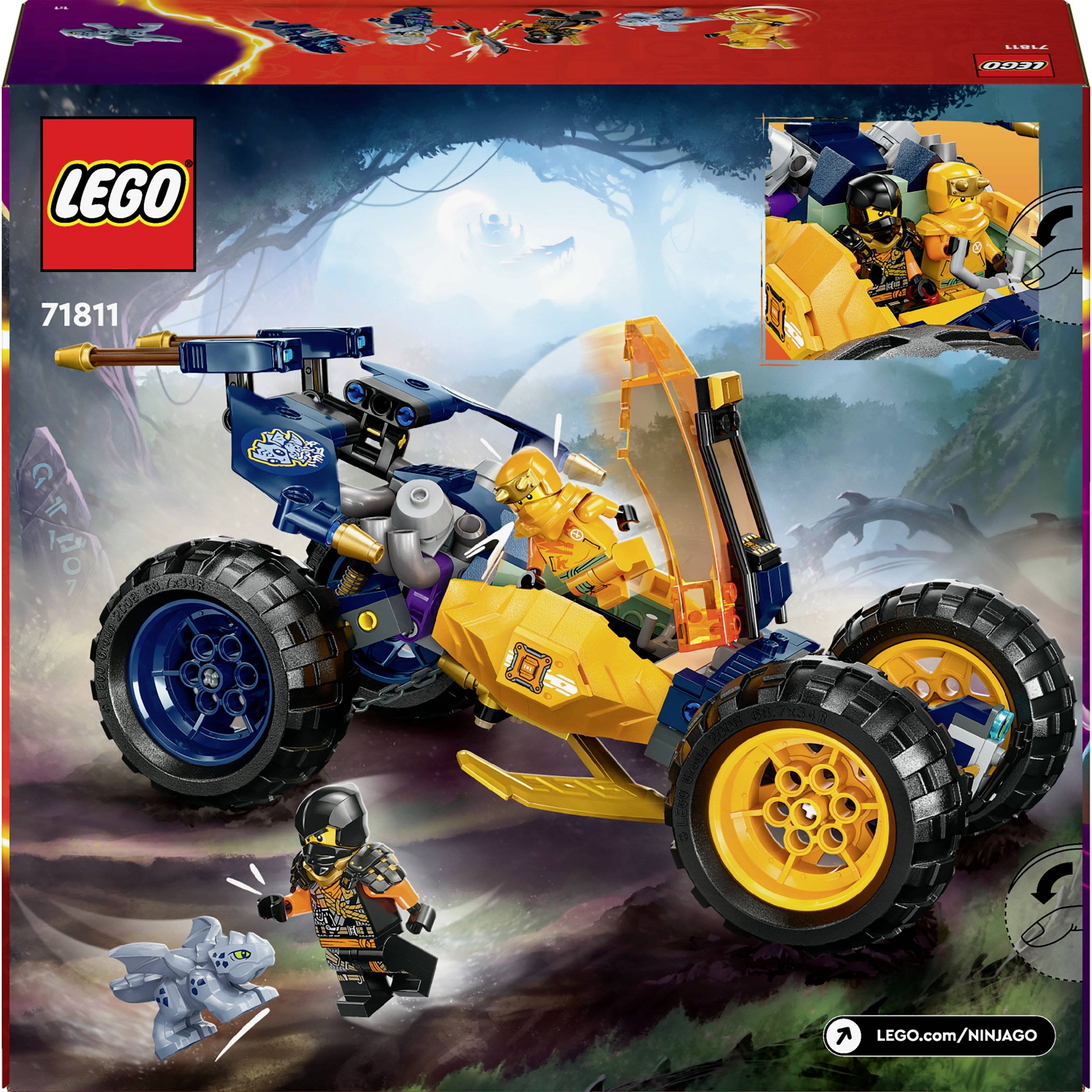71811 LEGO® NINJAGO Arins Ninja-Geländebuggy