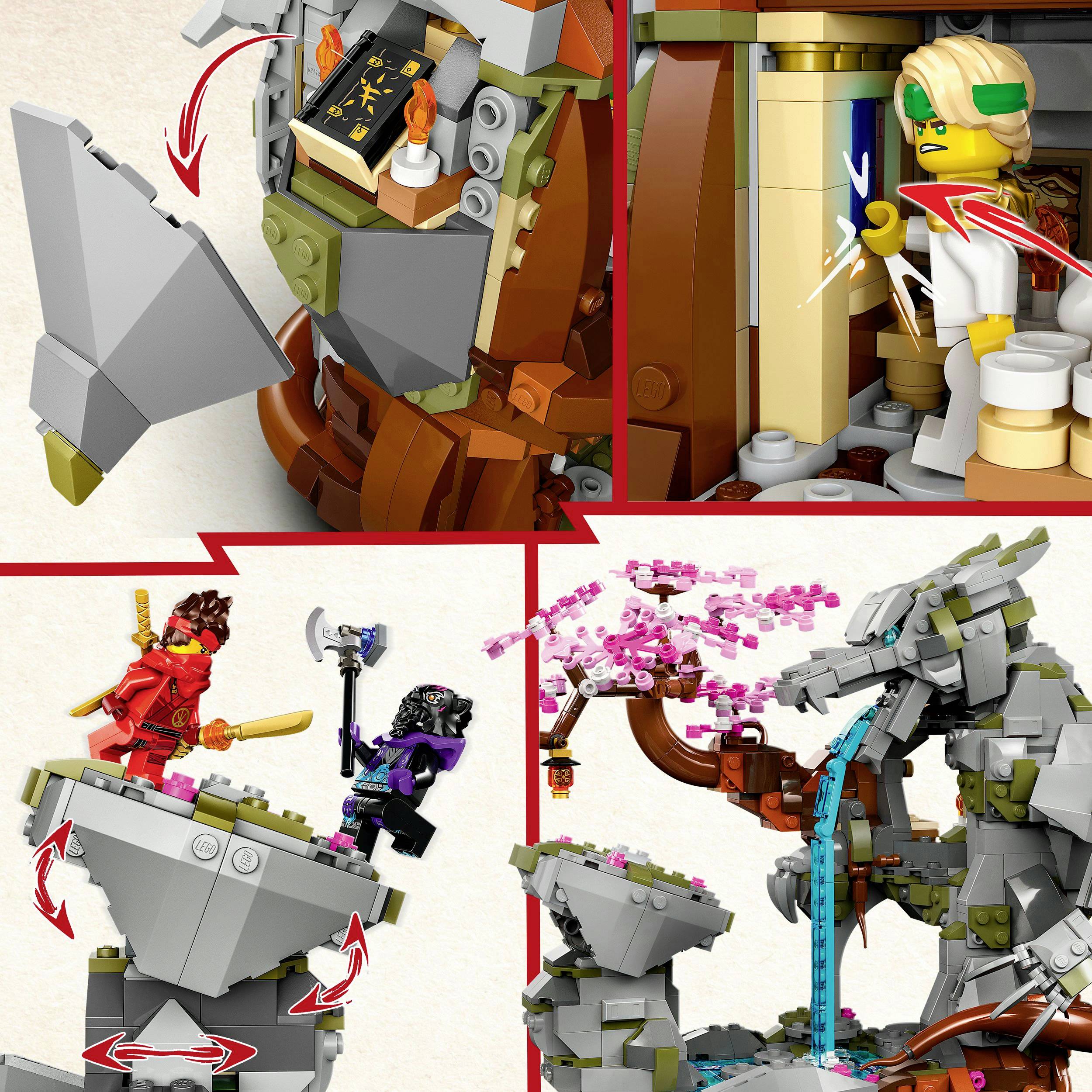 71819 LEGO® NINJAGO Drachenstein-Tempel
