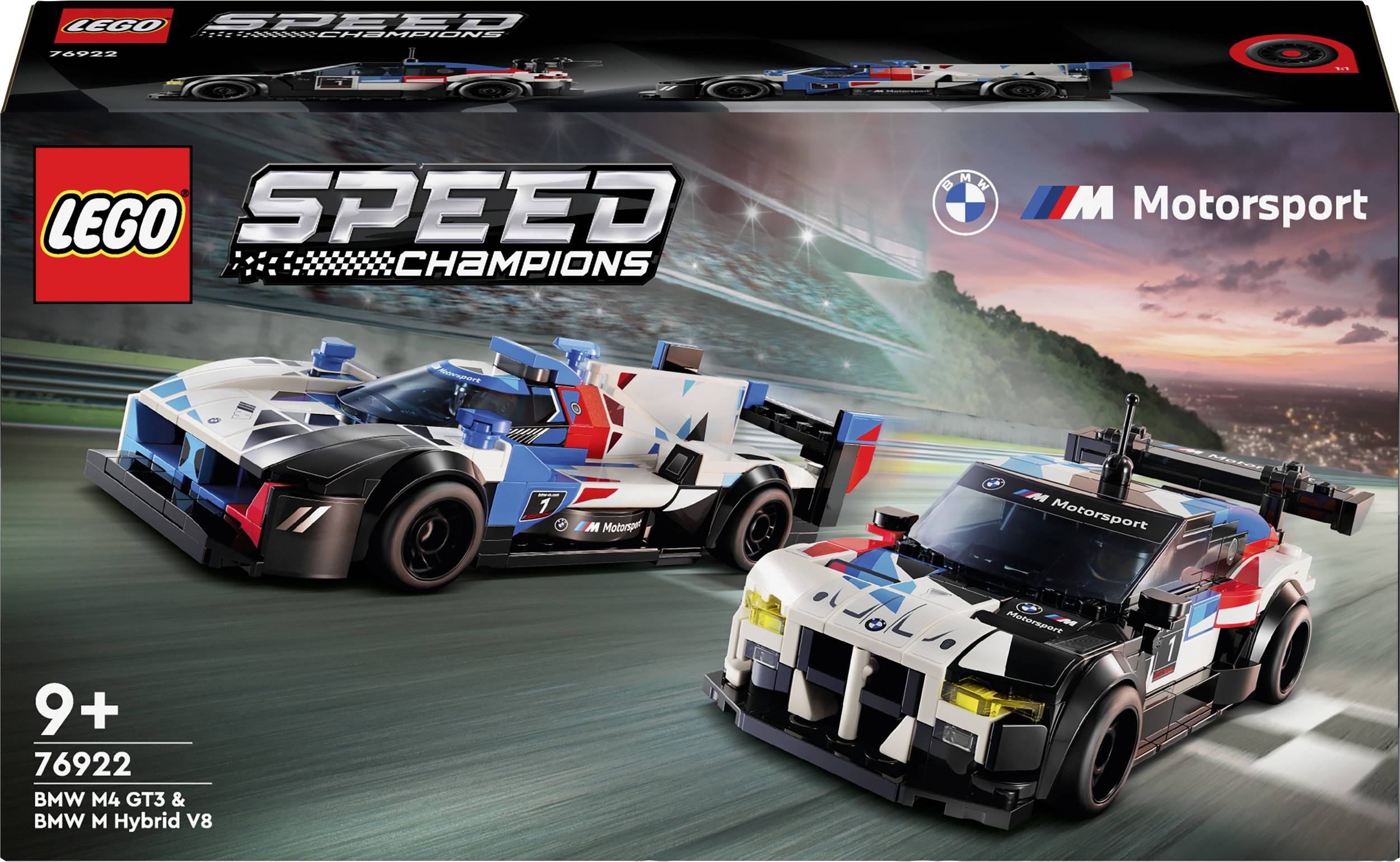 76922 LEGO® SPEED CHAMPIONS BMW M4 GT3 & BMW M Hybrid V8 Rennwagen