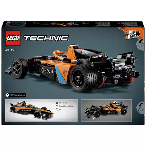 42169 LEGO® TECHNIC NEOM McLaren Formula E Race Car 42169 LEGO® TECHNIC NEOM McLaren Formula E Race Car