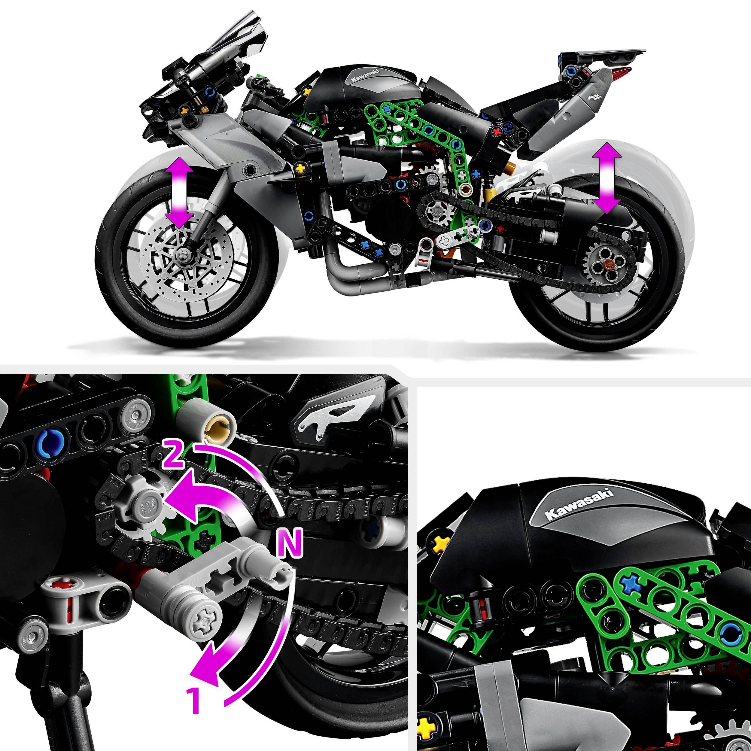 42170 LEGO® TECHNIC Kawasaki Ninja H2R Motorrad
