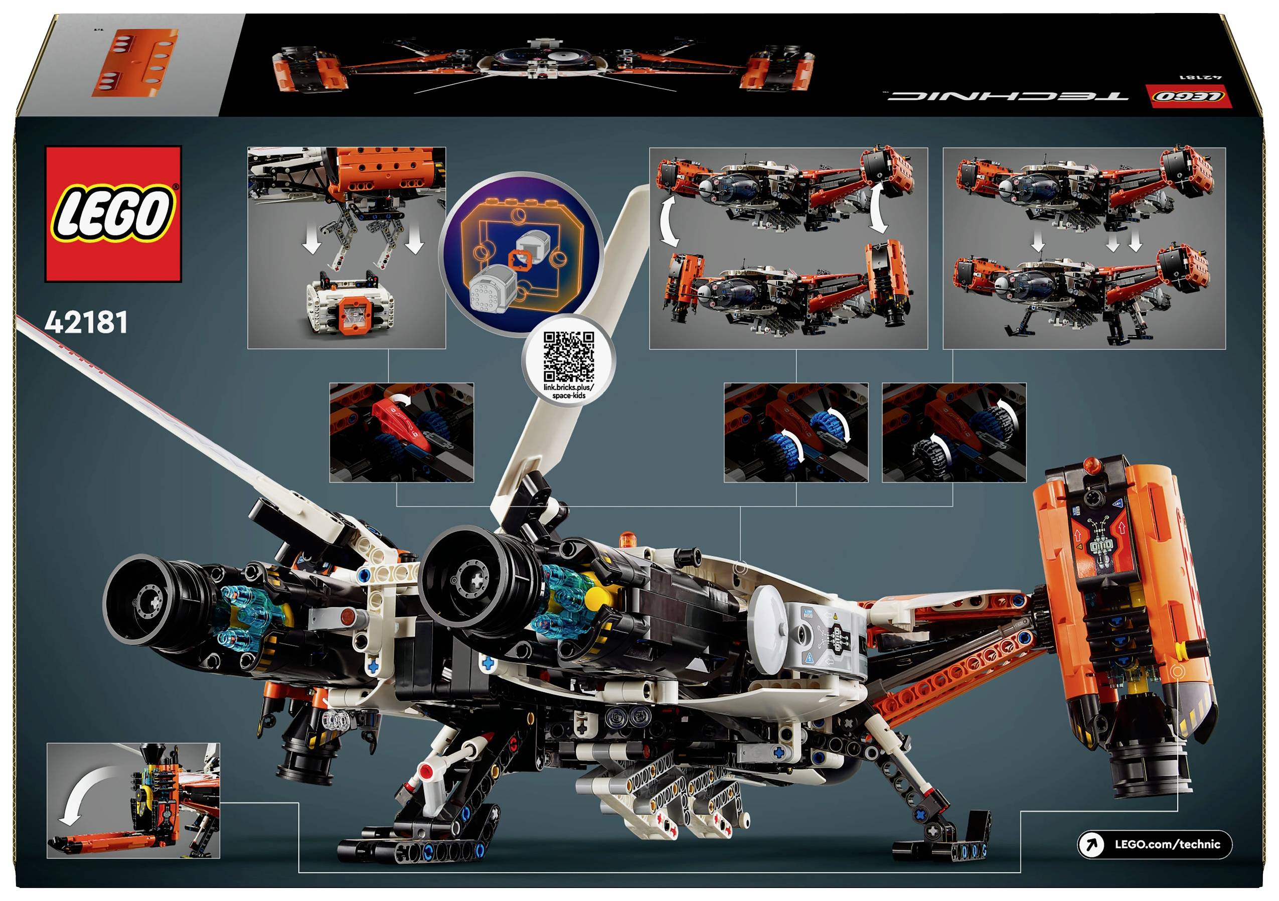 42181 LEGO® TECHNIC VTOL Schwerlastraumfrachter LT81