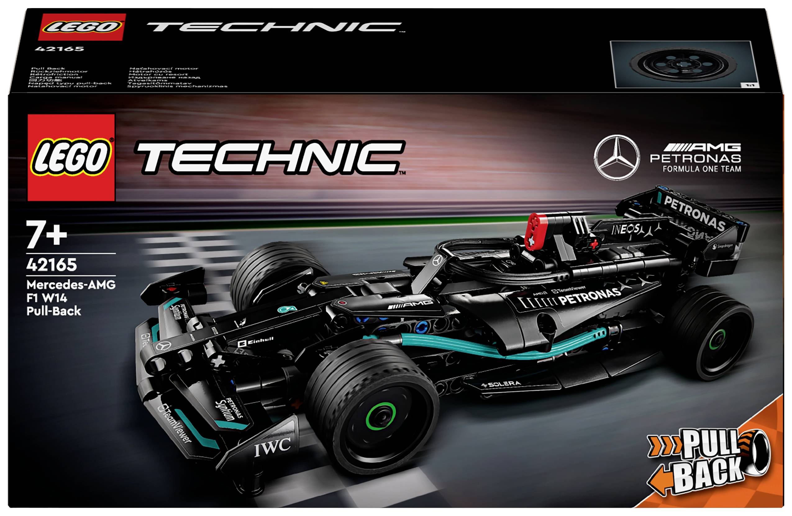 LEGO Technic Mercedes-AMG F1 W14 E Performance Race Car Spielzeug für Kinder, Jungen und Mädchen ab 7 Jahren