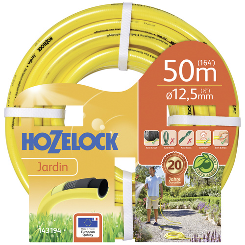 Hozelock JARDIN 143179 12.5 mm 1/2 Zoll Meterware Gelb Gartenschlauch