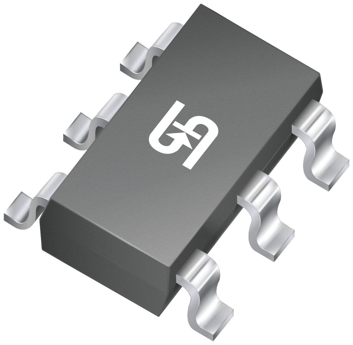 Taiwan Semiconductor Diode TESD5V0V4UCX6 RFG SOT-23-6 Tape on Full reel