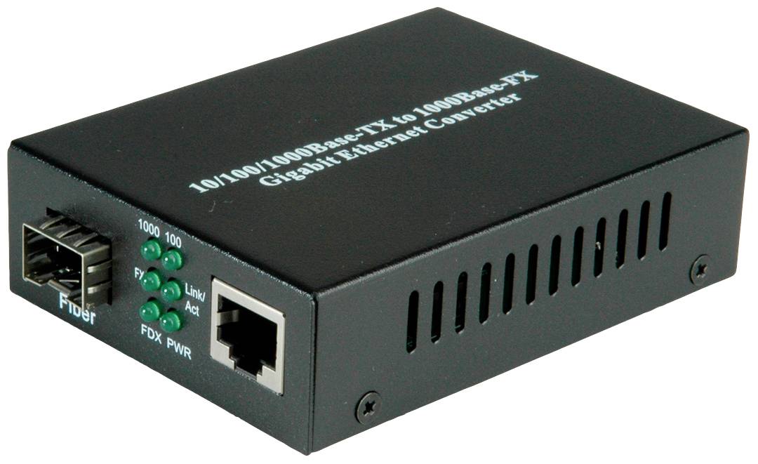 Value 21.99.1199 Netzwerk-Medienkonverter 10 / 100 / 1000MBit/s