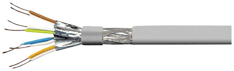 Value 21.99.1800 Installationskabel CAT 8.1 S/FTP Grau 100m