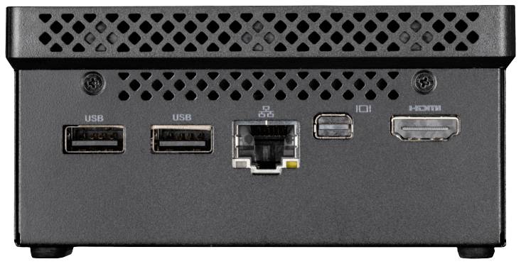 Gigabyte Mini PC BRIX Intel® Celeron® N4500 2.8 GHz 16 GB RAM 500 GB SSD Intel UHD Graphics 605 Win 11 Pro CR-PC0077