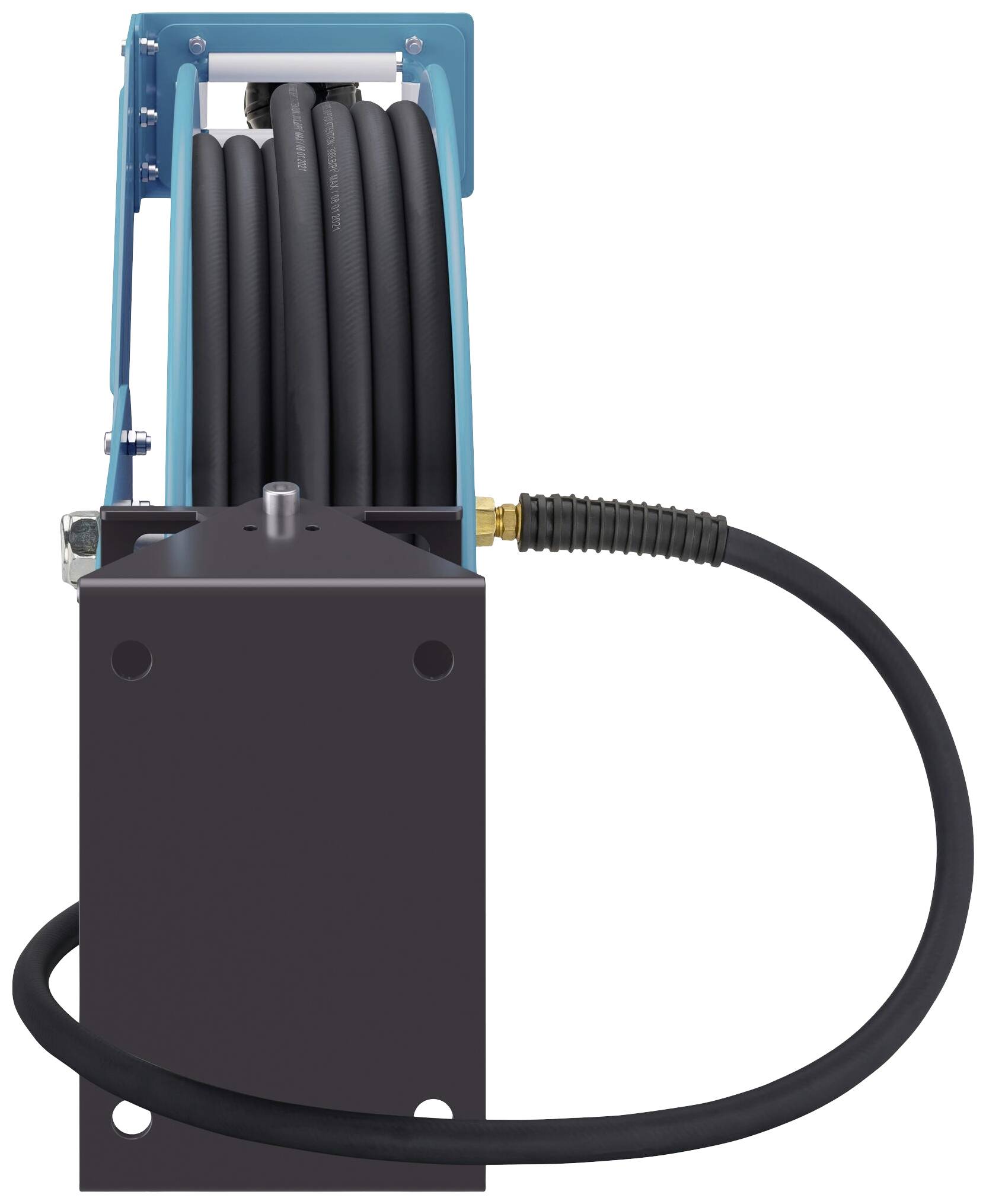 Hazet Druckluft-Schlauchtrommel 20m 12 bar Wandbefestigung